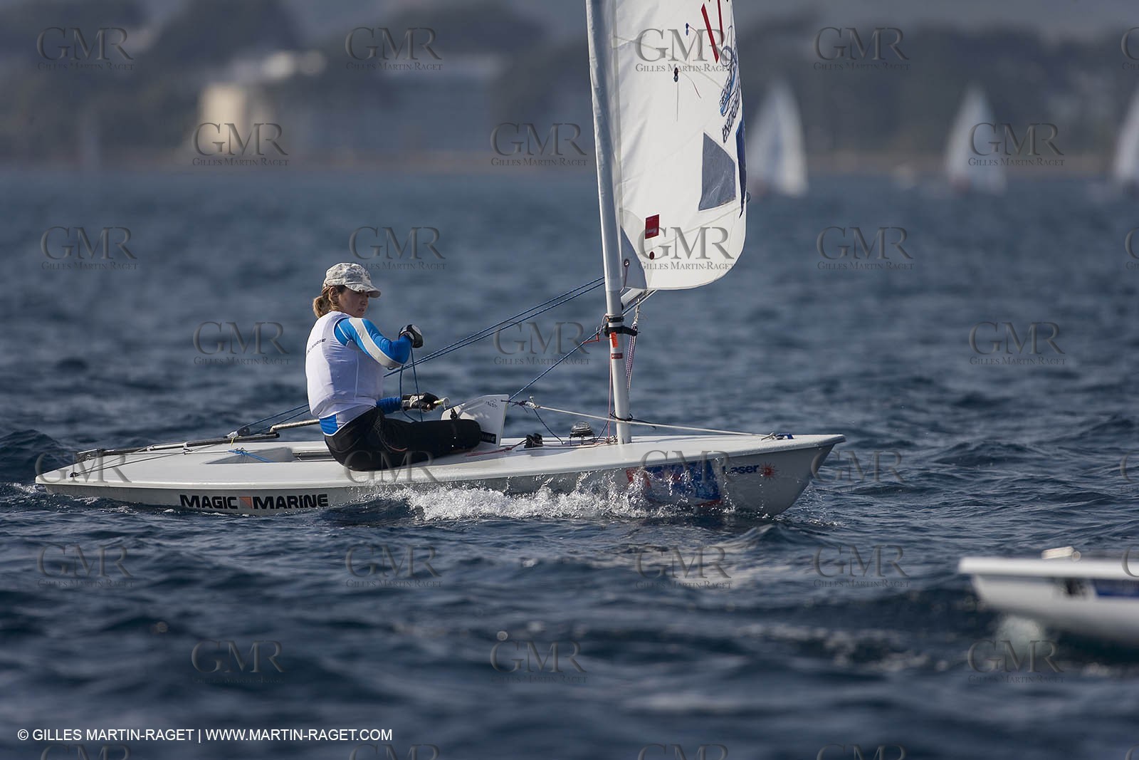 25 04 2007 - Semaine Olympique Française 2007 - Hyères - Jour 4 - Team France - Laser Radial - Deturckheim Sophie
