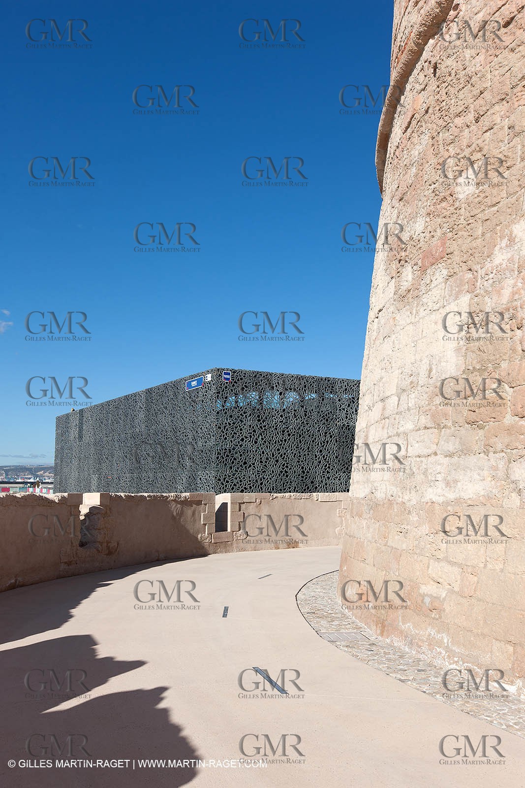 11 01 2013 - Marseille (FRA,13) - Marseille Provence 2013, European capital of Culture, J4 Esplanade, MUCEM Museum and Villa Mediterranée.