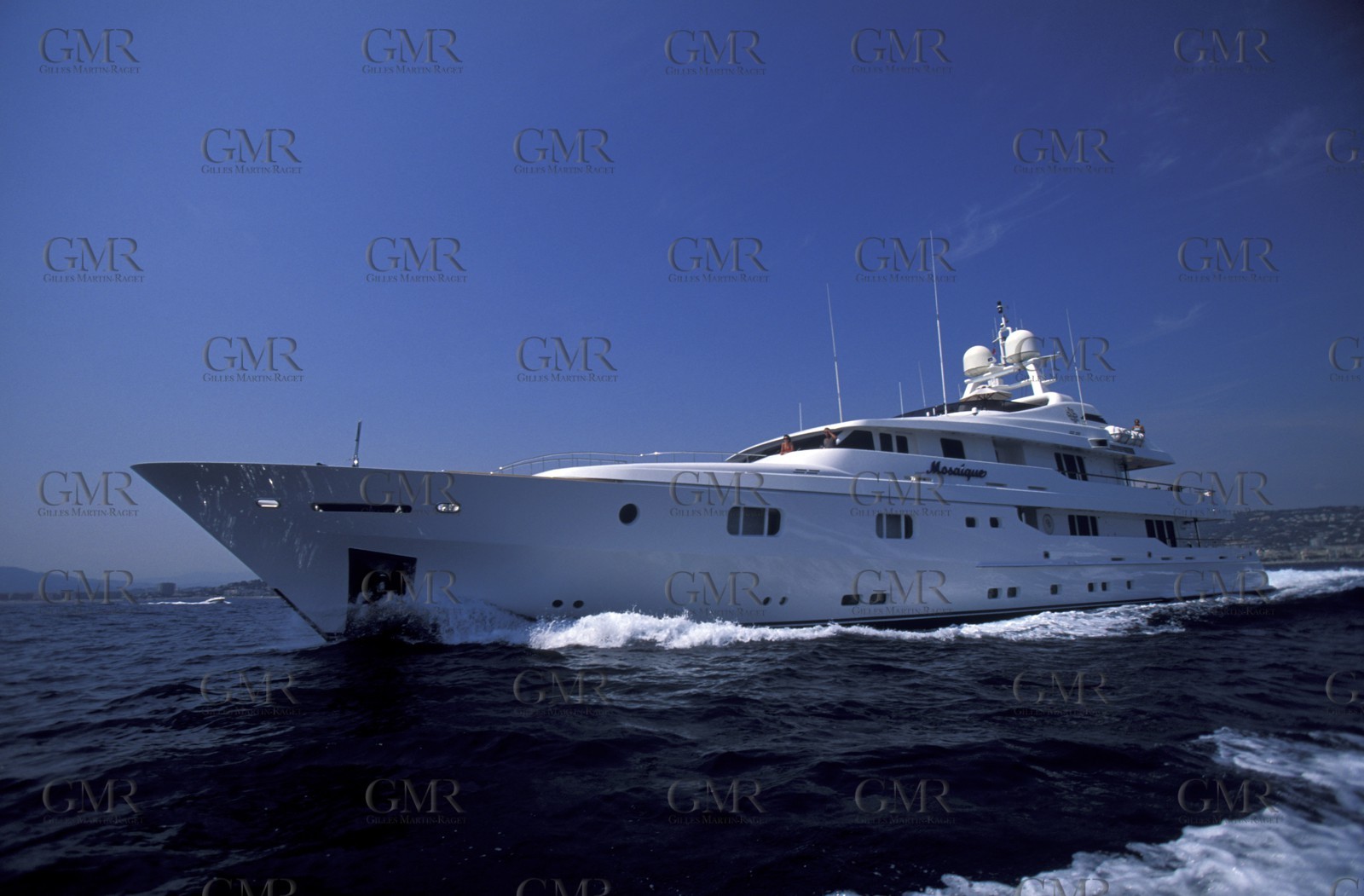 Power Yachts, super Yachts, Mosaïque