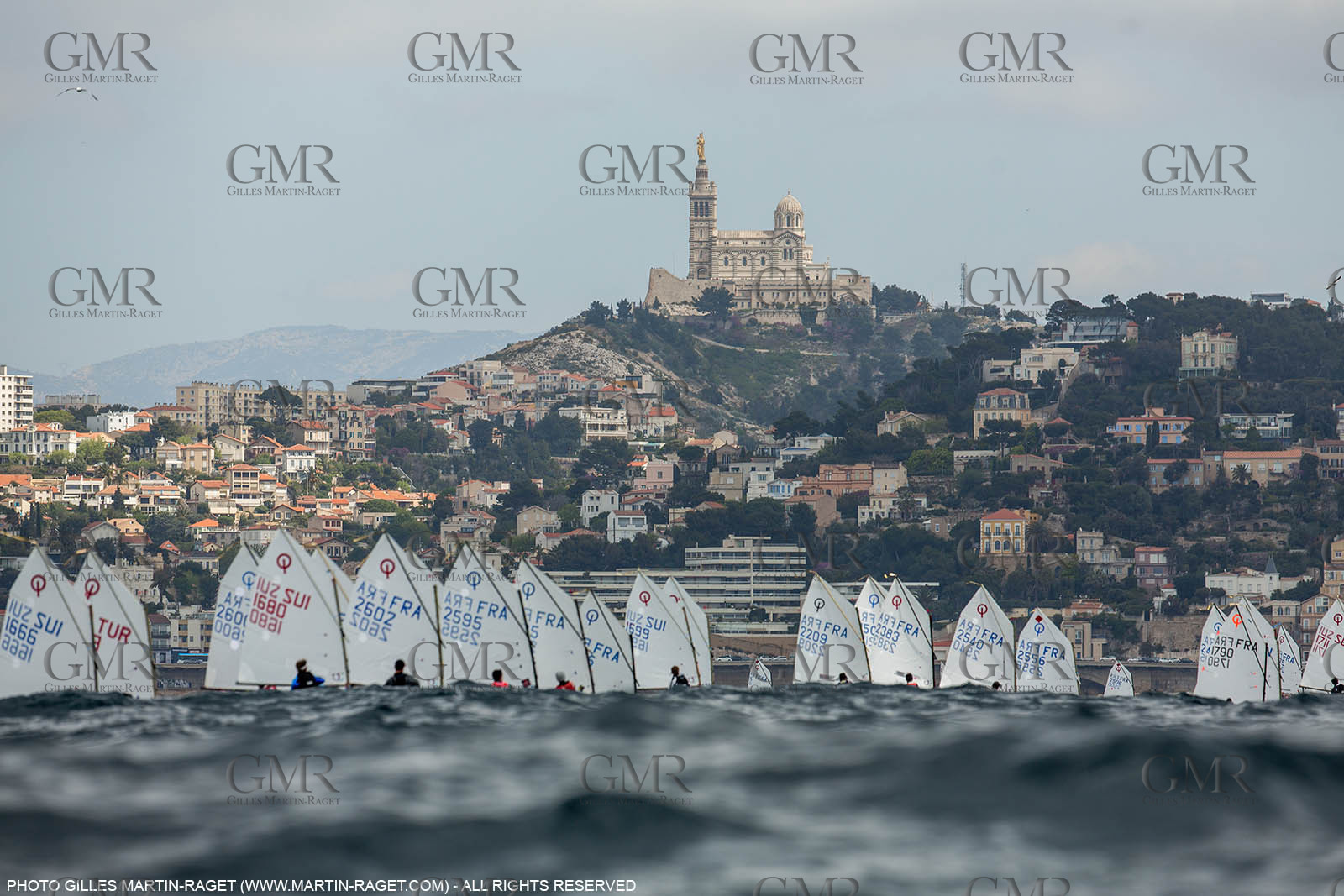 15 04 2016, Marseille (FRA,13), SNIM Dériveurs, Coupe Internationale de Printemps Optimist, Final Day