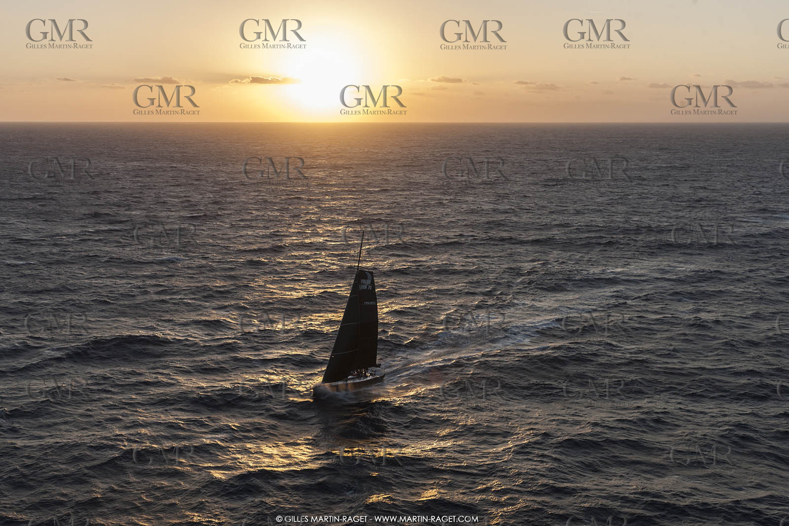 09 10 2017, Calvi (FRA,20), VOR 70 Babsy, Tentative de record autour de la Corse à la voile, skipper Franck Cammas
