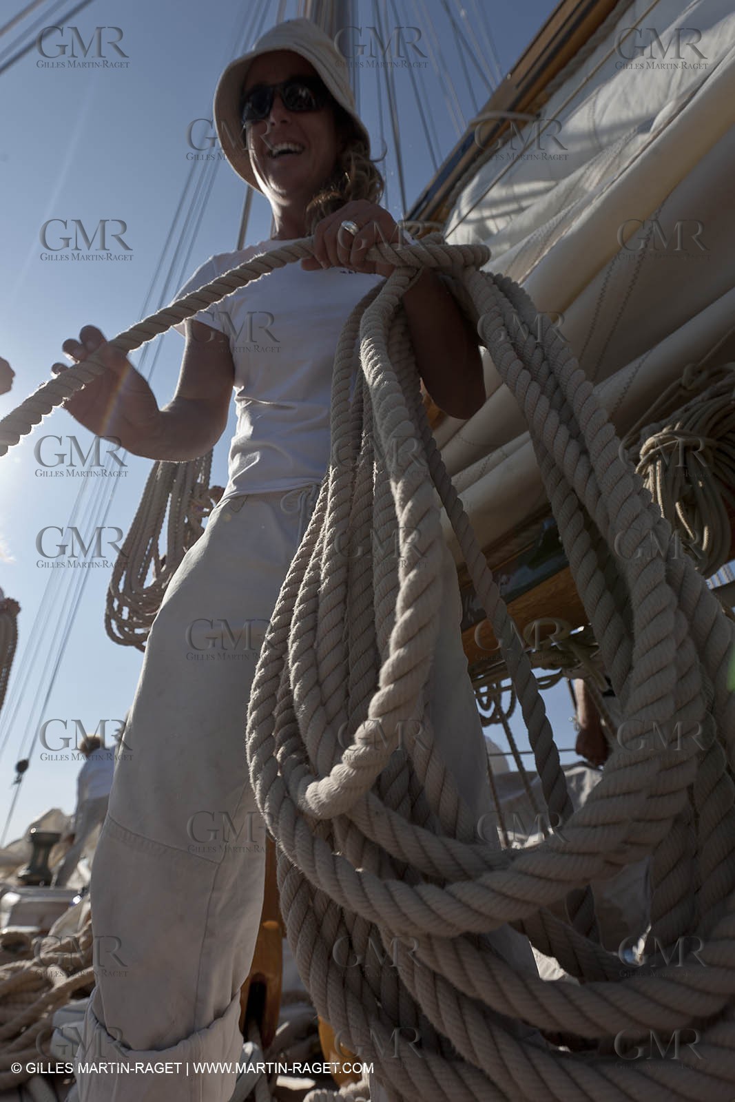01 10 2011 - Saint Tropez (FRA,13) - Voiles de Saint Tropez 2011 - Classic Yachts - Day 5 - Onboard Mariquita