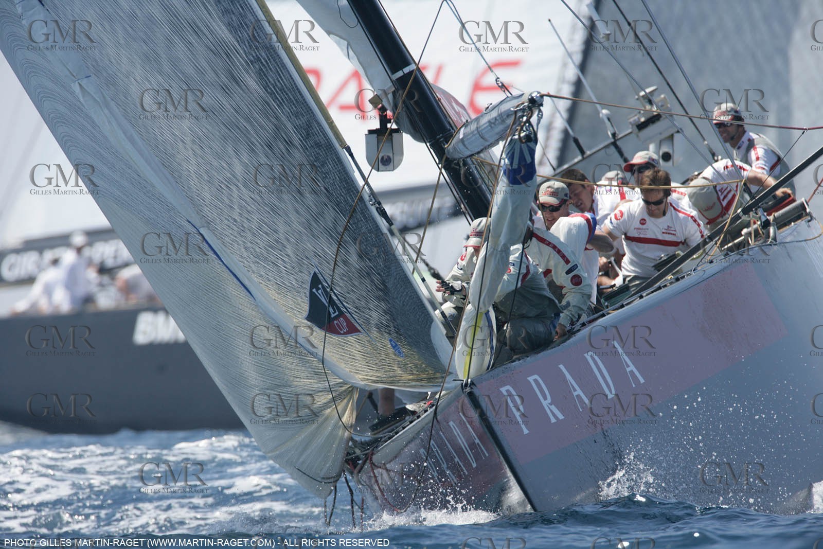 19 05 2007-Valencia (Spain)- 32nd America's Cup - Louis Vuitton Cup - Semi-final - Day 6 - BMW ORACLE racing