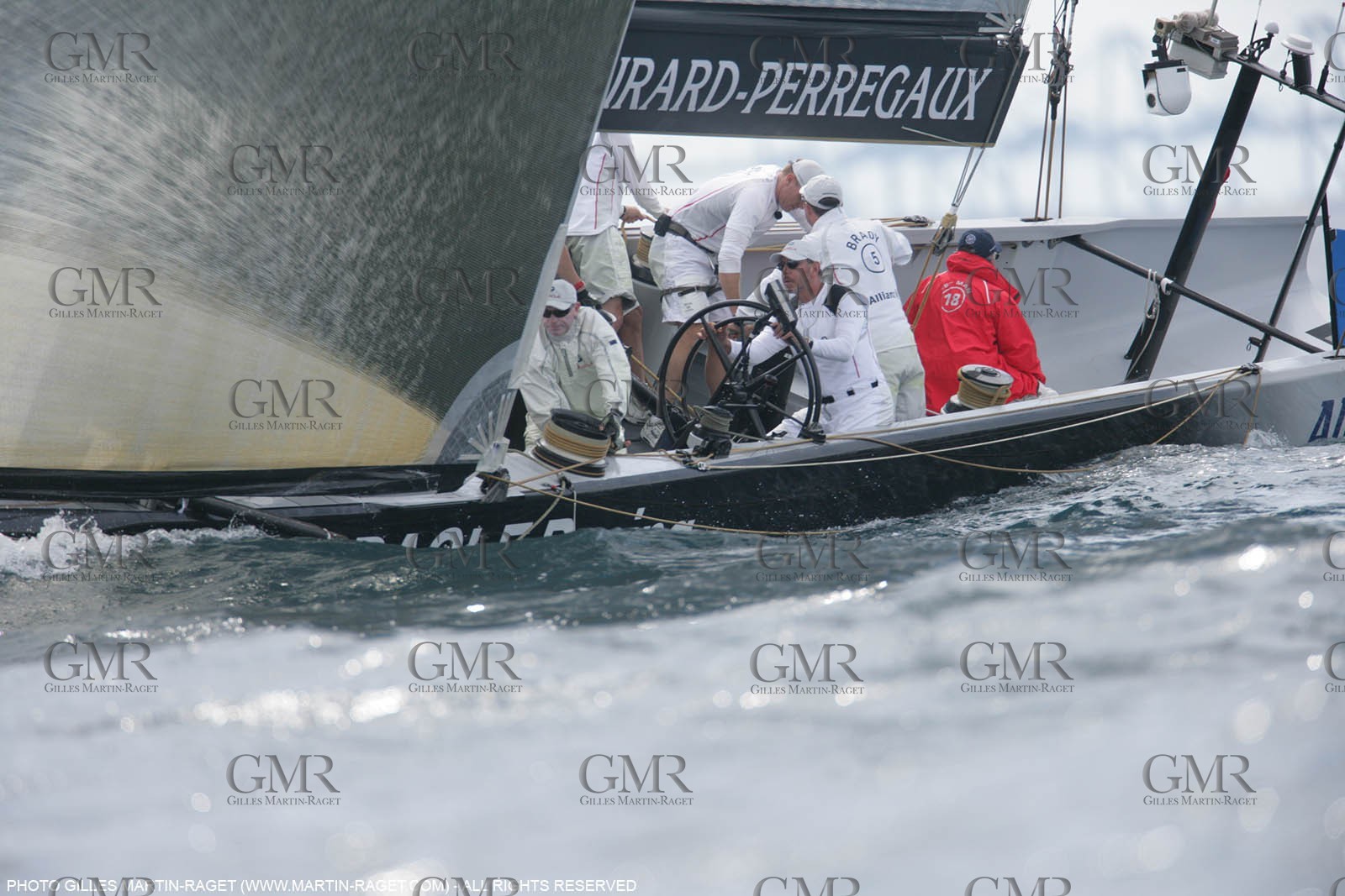 16 05 2007-Valencia (Spain)- 32nd America's Cup - Louis Vuitton Cup - Semi-final - Day 3 - BMW ORACLE racing