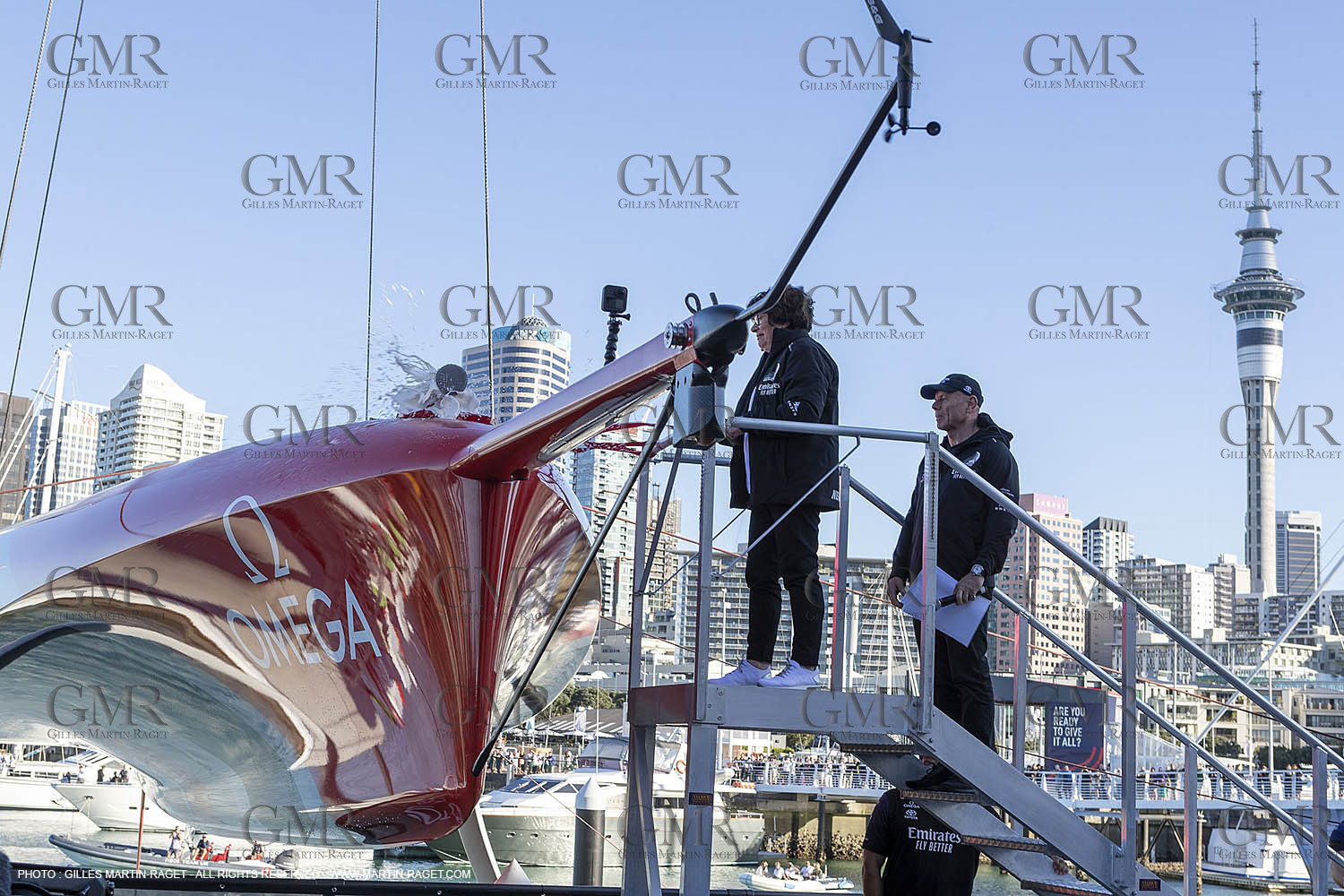 19 11 2020, AUckland (NZL), Emirates Team New Zealand boat  2 Te RehutaI Launch