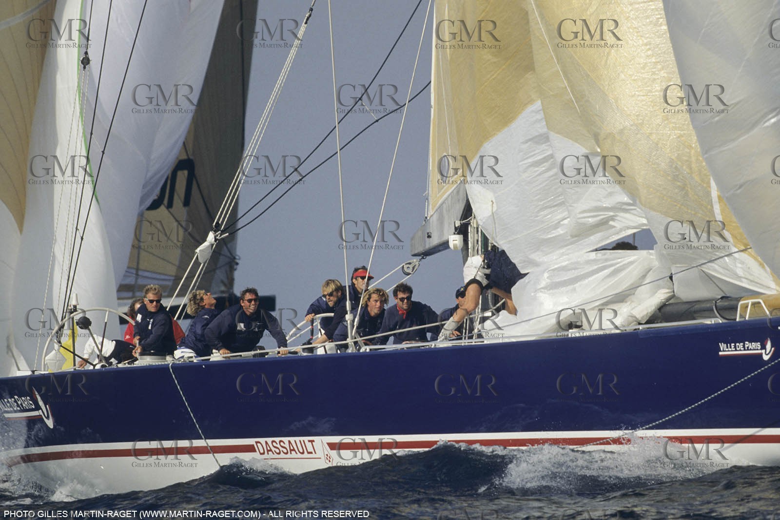 Sailing, Yacht Racing, America's Cup XXVIII, San Diego (USA,CA), 1992, Le Défi Français