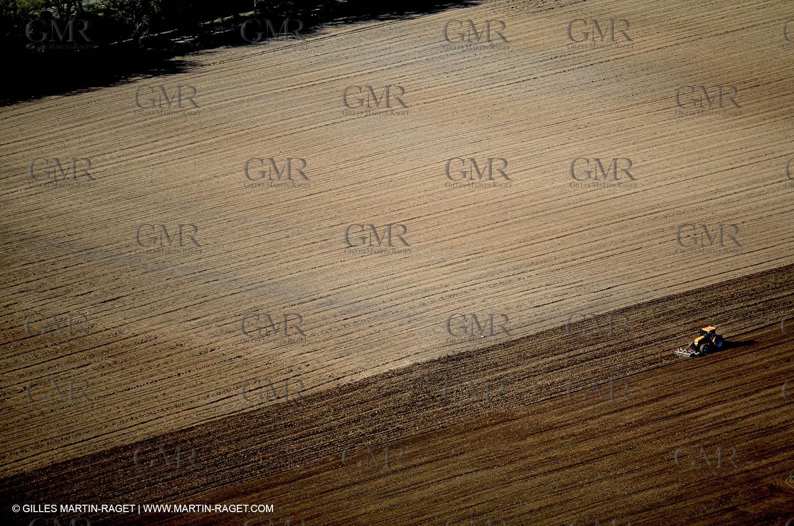 Agriculture nearby Mallemort