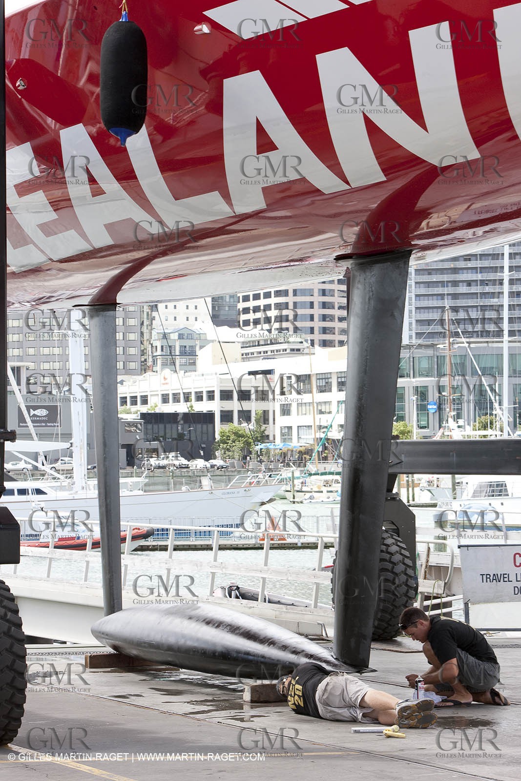 21 01 2009 - Auckland (NZL) -  Louis Vuitton Pacific Series - BMW ORACLE Racing
