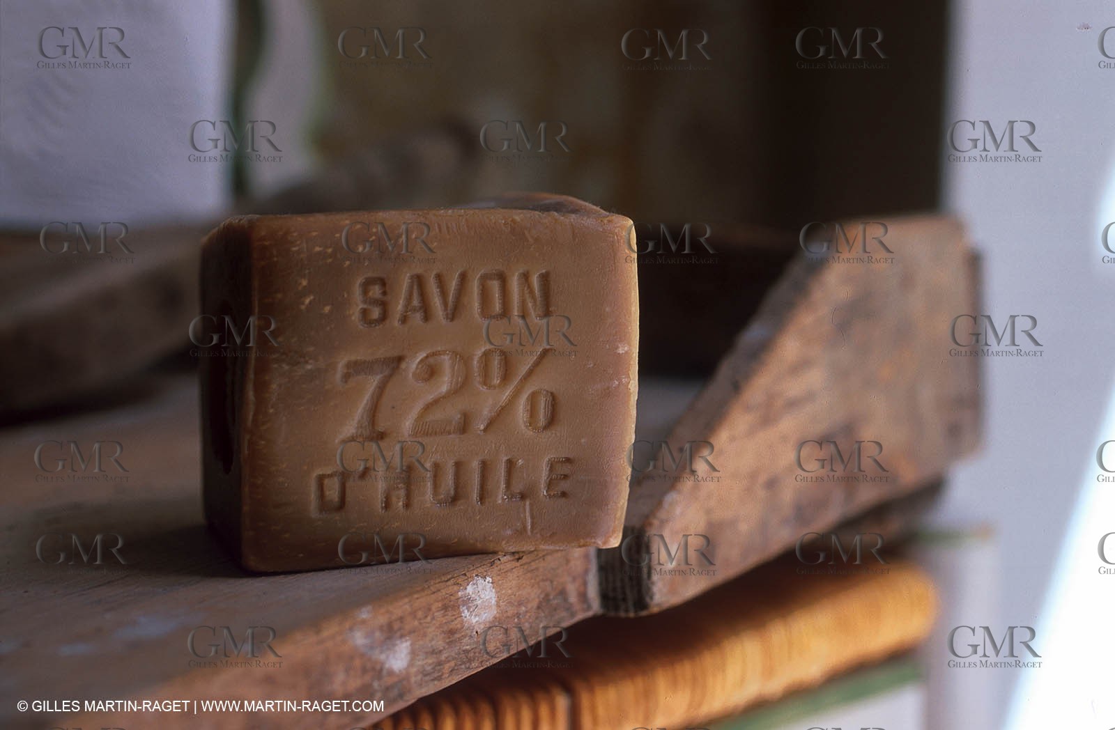 Marseille soap made with olive oil