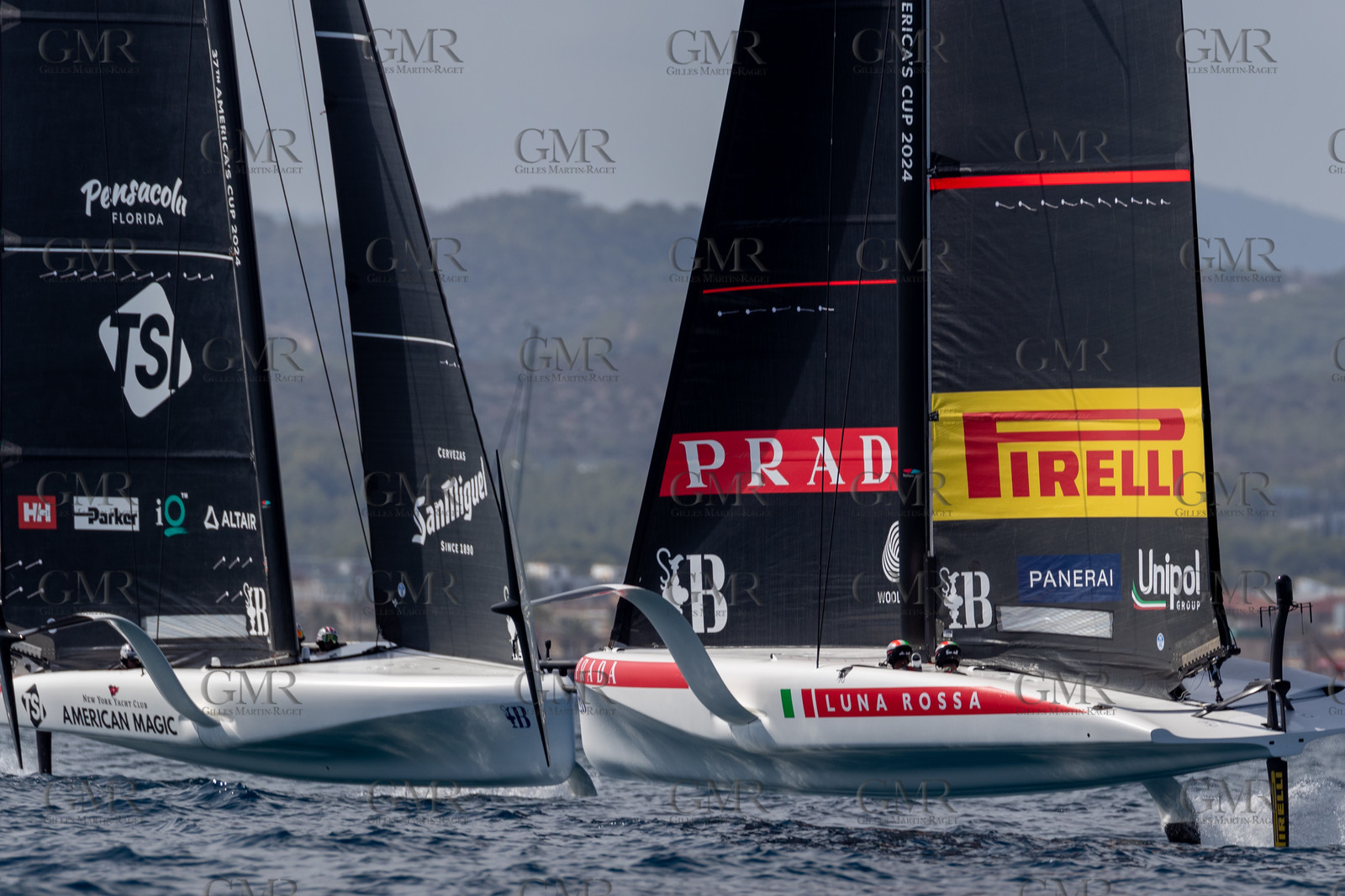 16 09 2023, Vilanova i La Geltru (ESP), 37th America's Cup, 1st Preliminary Regatta, Race Day 2