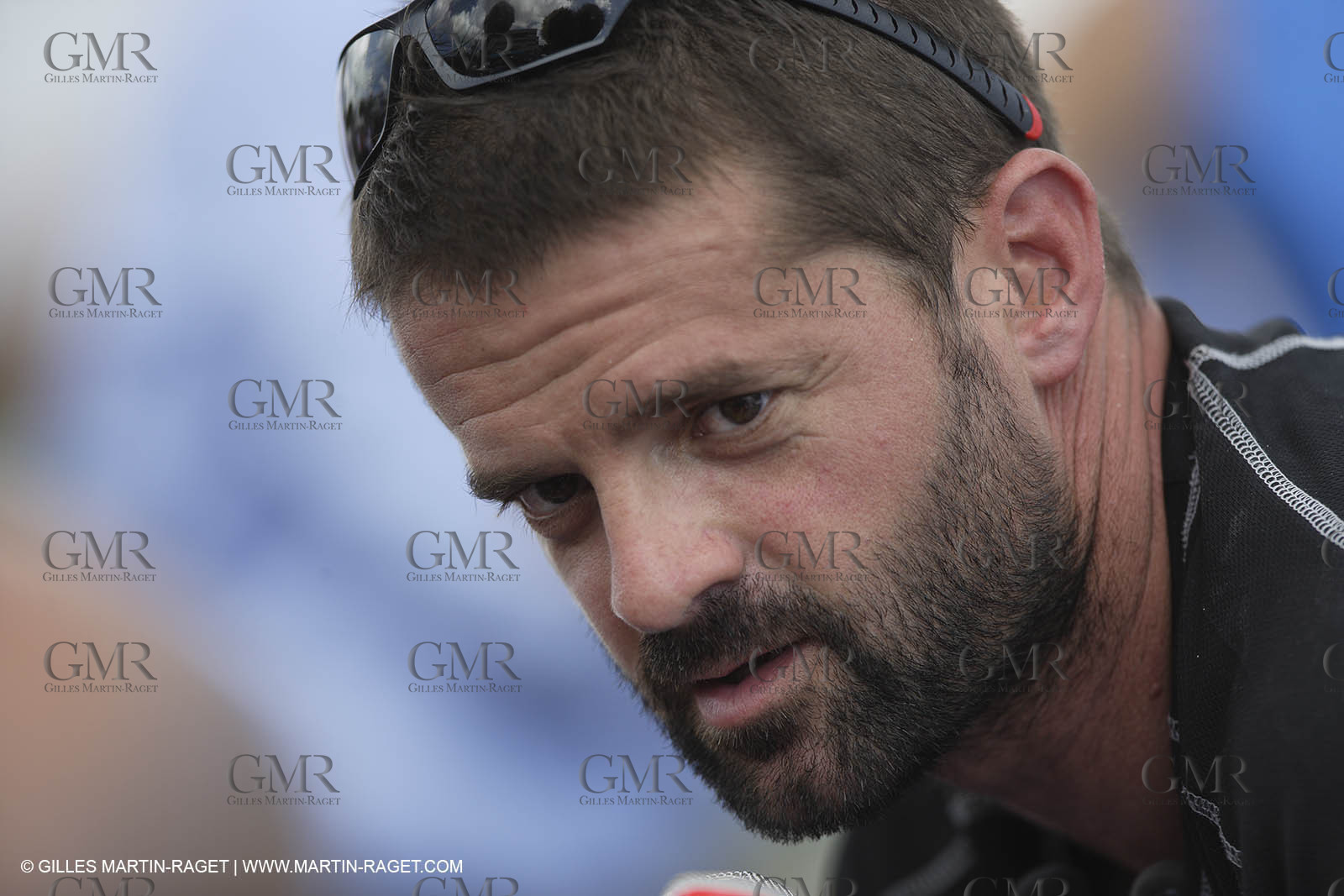 06 11 2006 - Pointe à Pitre Guadelupe (FRA) - Route du Rhum 2006 arrival - Pascal Bidegorry -Banque Populaire (second)