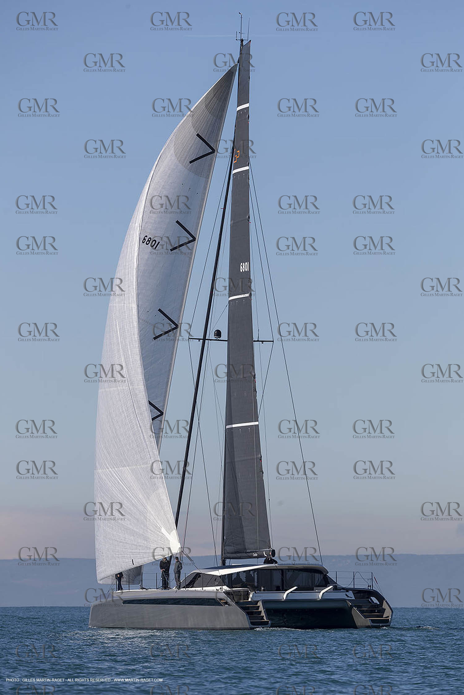 05 02 2019, La Grande Motte (FRA,34), Gunboat 68 sail testing  2