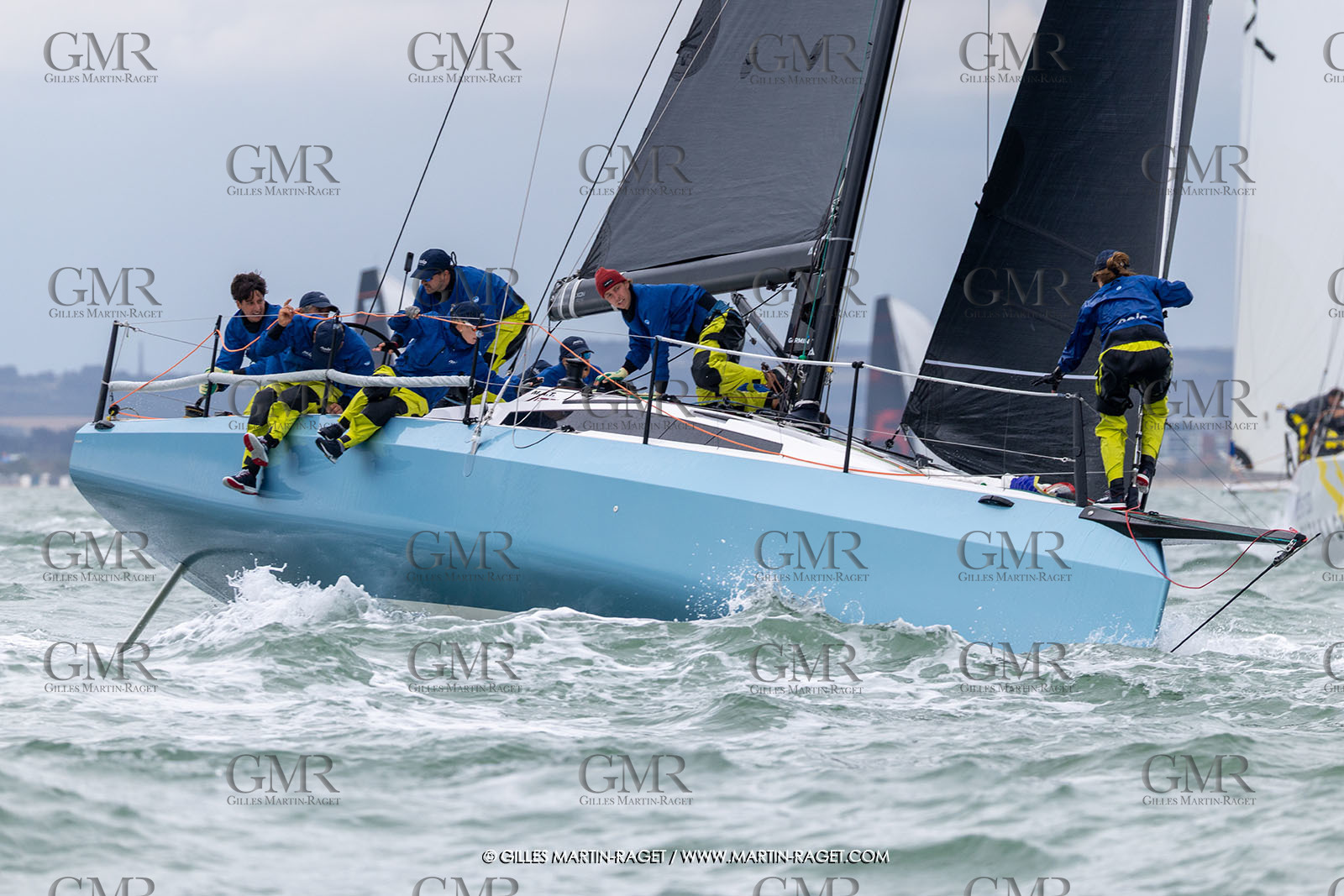 22 07 2025, Cowes (UK, IOW), Admiral's Cup 2025, Inshore Races 1 & 2,