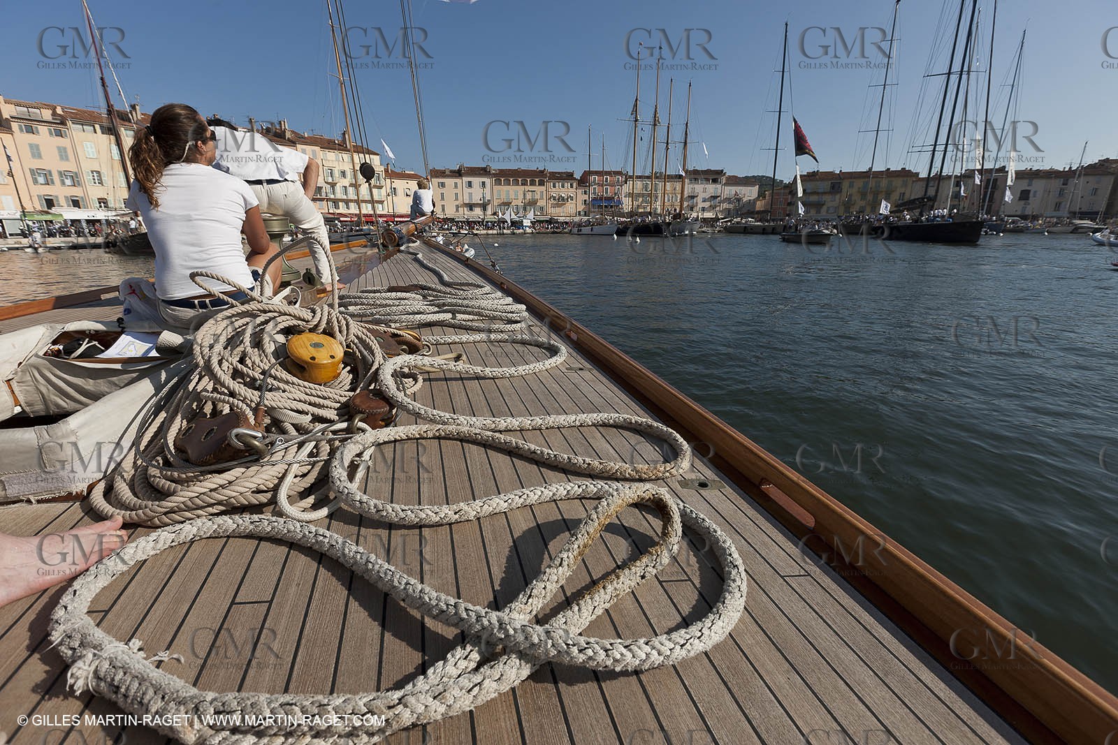 01 10 2011 - Saint Tropez (FRA,13) - Voiles de Saint Tropez 2011 - Classic Yachts - Day 5 - Onboard Mariquita