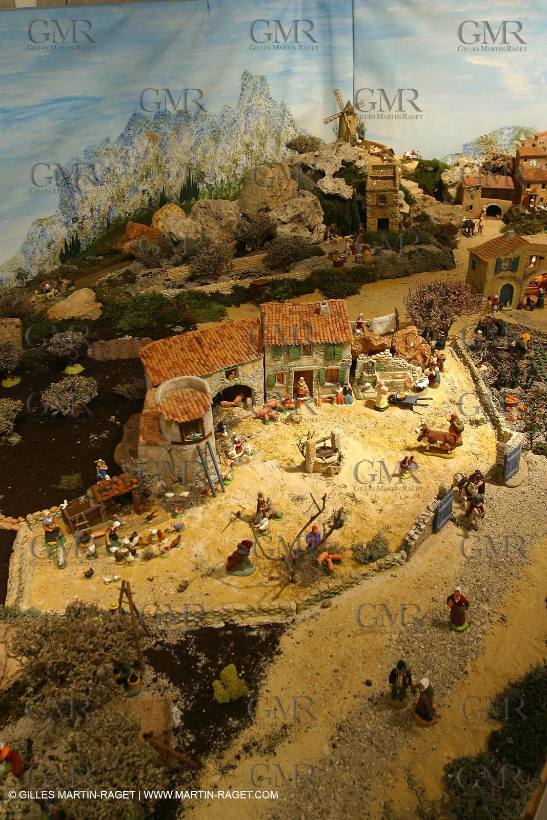 Great crib from les Saintes Maries de la mer (FRA, 13) for Christmas, December 2010