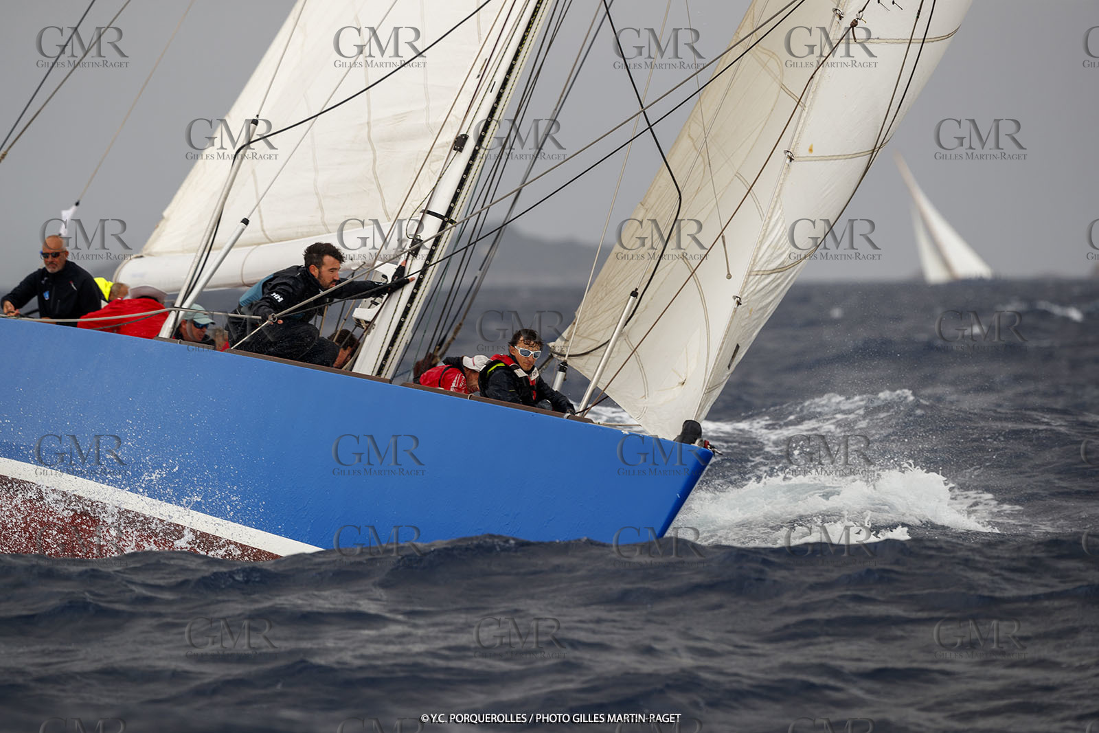 19 06 2024, Porquerolles Island (FRA), Championnat du monde des 12 m JI 2024, Race Day 1