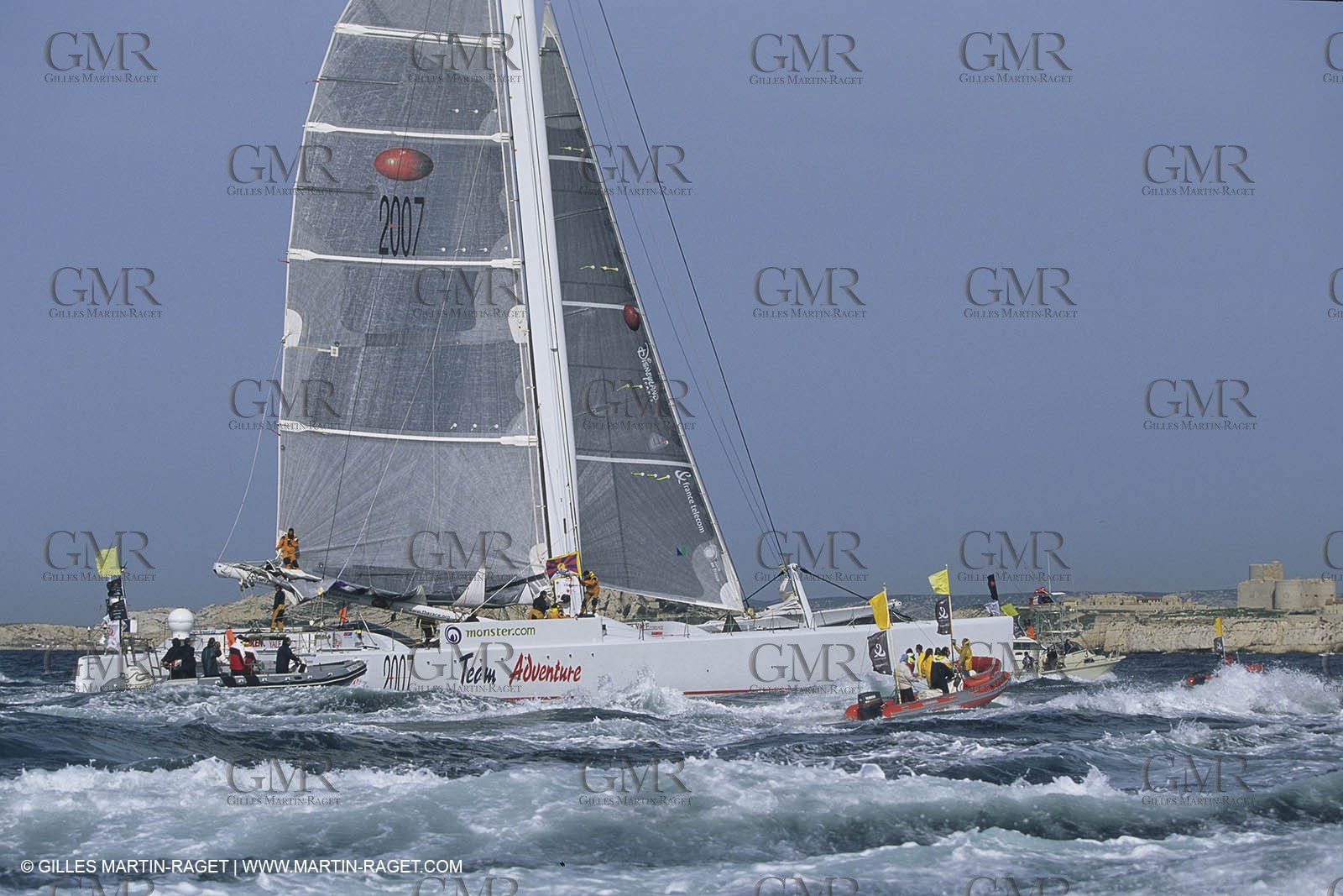 Sailing, OffshoreRacing,maxi Multihulls,  The Race, Team Adventure