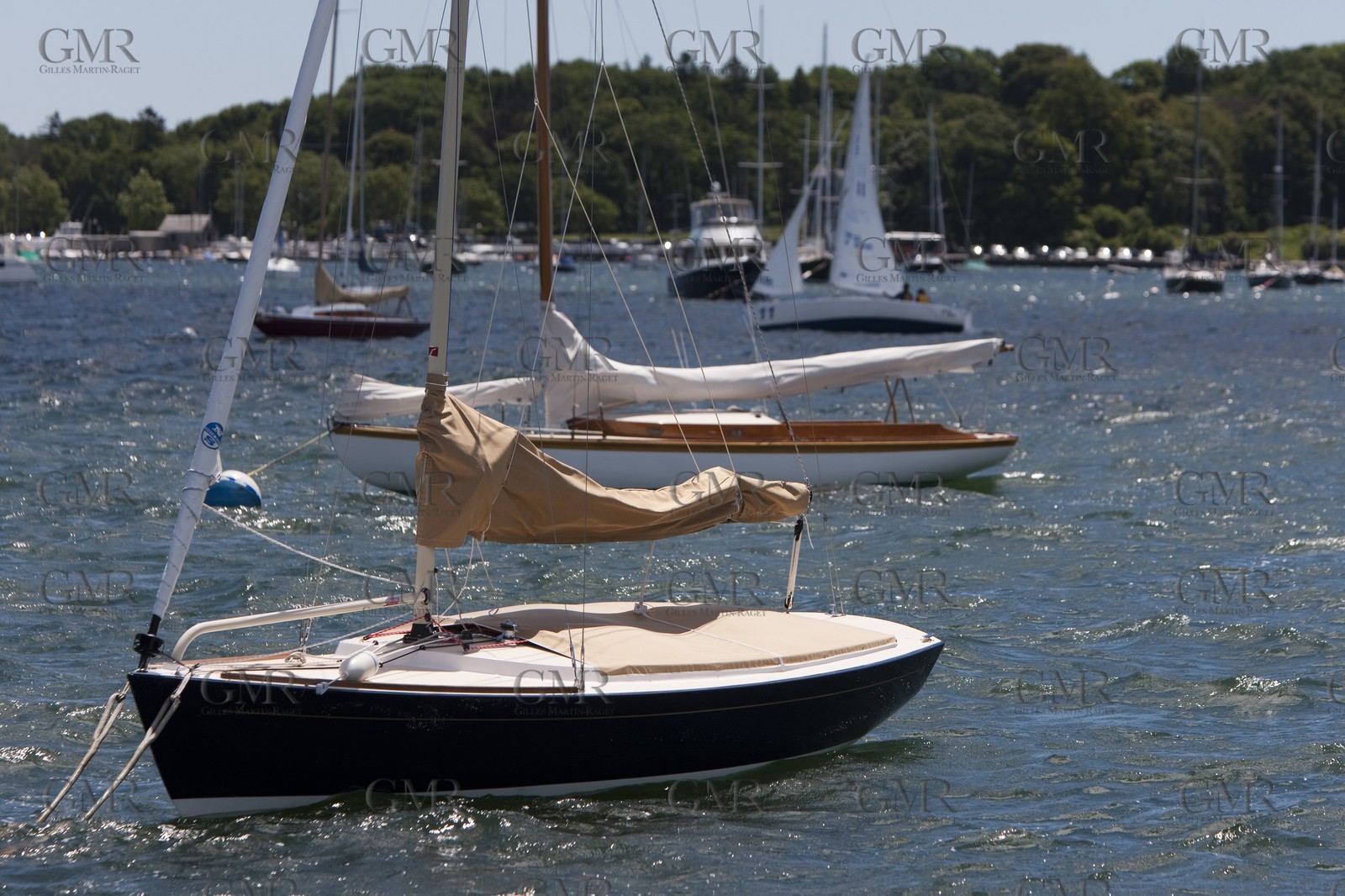 01 07 2010 - Newport (USA,RI) - 33rd America's Cup - BMW ORACLE Racing - East Coast Victory Tour - Day 4