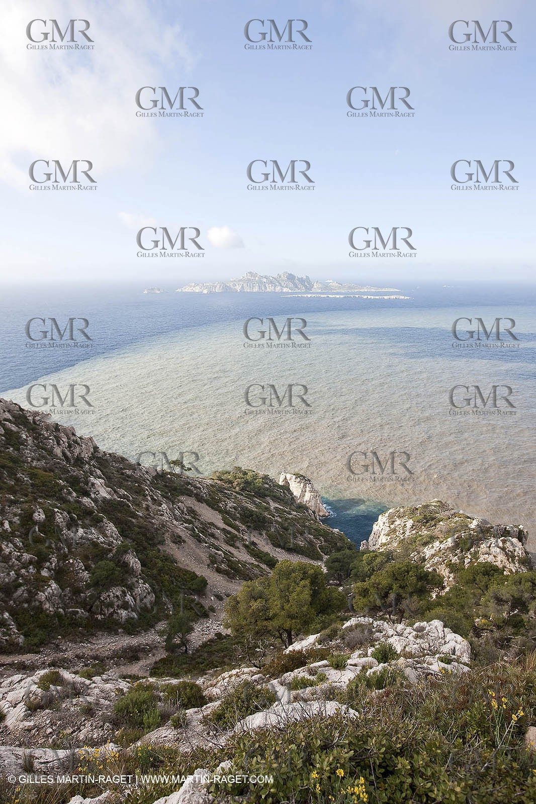 16 04 2009 - Marseille (FRA, 13) - Les Calanques - Rejets du grand collecteur de Cortiou après un passage orageux