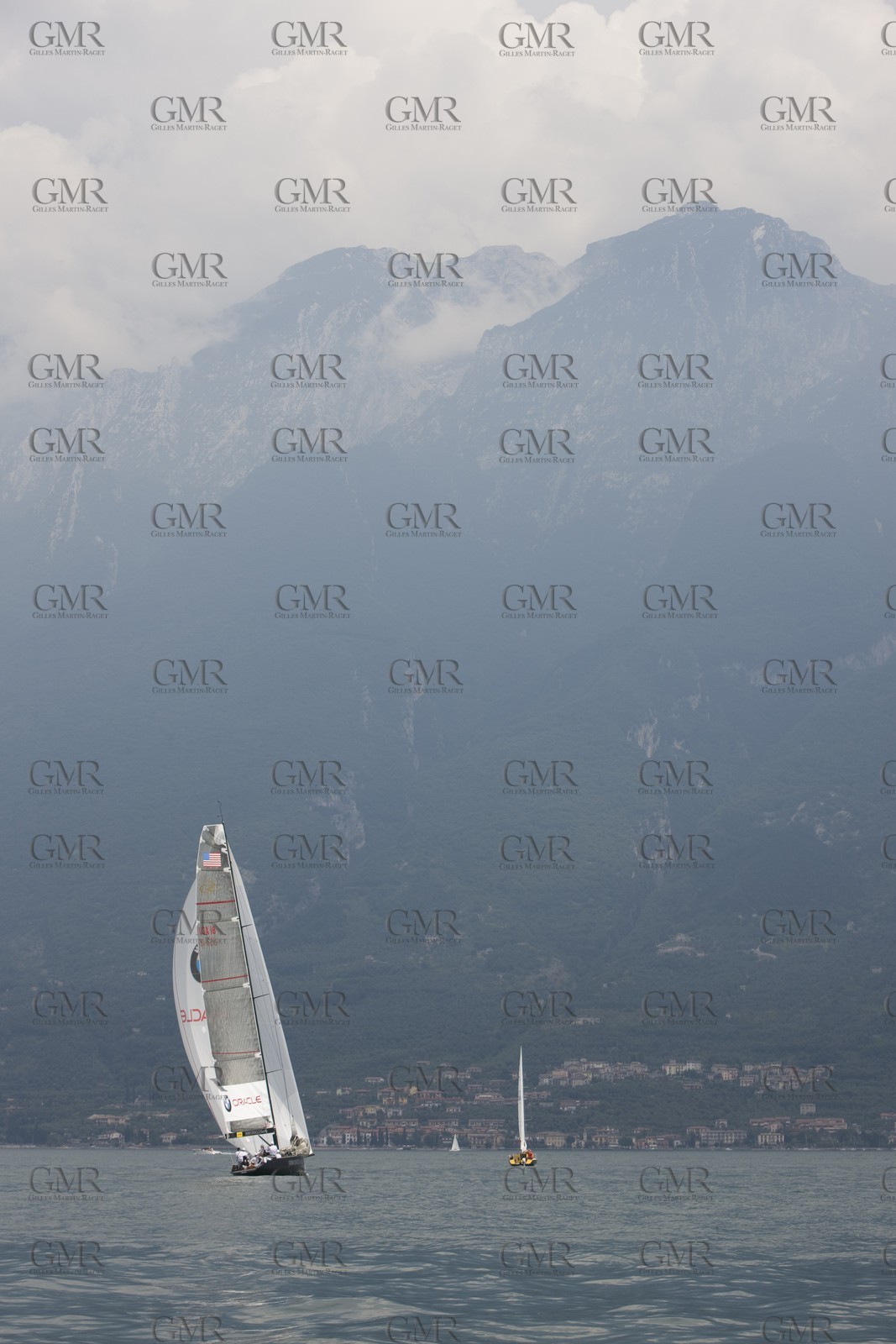 12 07 2008 - Malcesine (ITA, Lake Garda) - RC 44 World Championsship - Malcesine SLAM Cup 08 - Day 4 - DHL Trophy