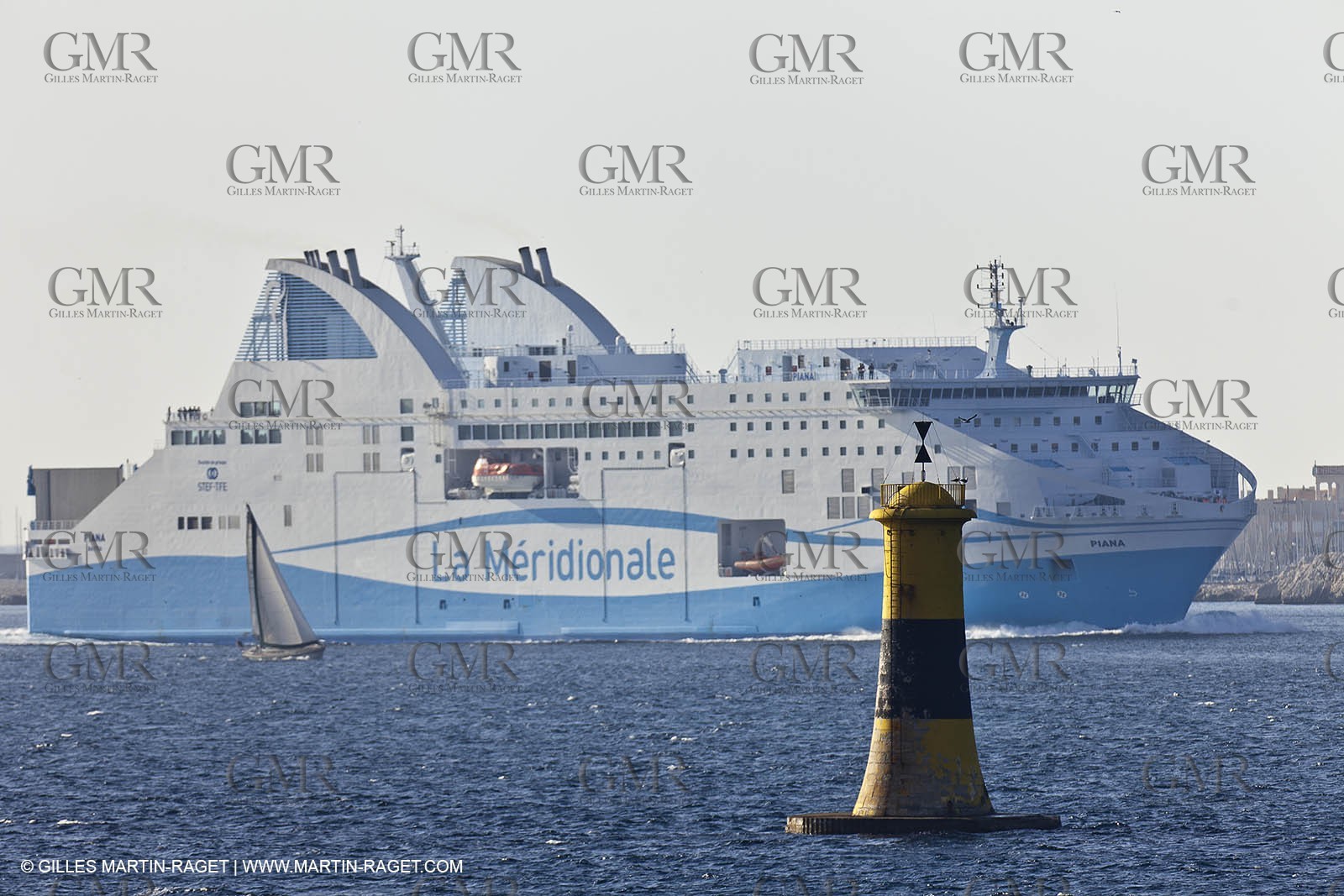 14 01 2012 - Marseille (FRA,13) - La Meridionale shipping company - the Piana off Marseille and the Calanques