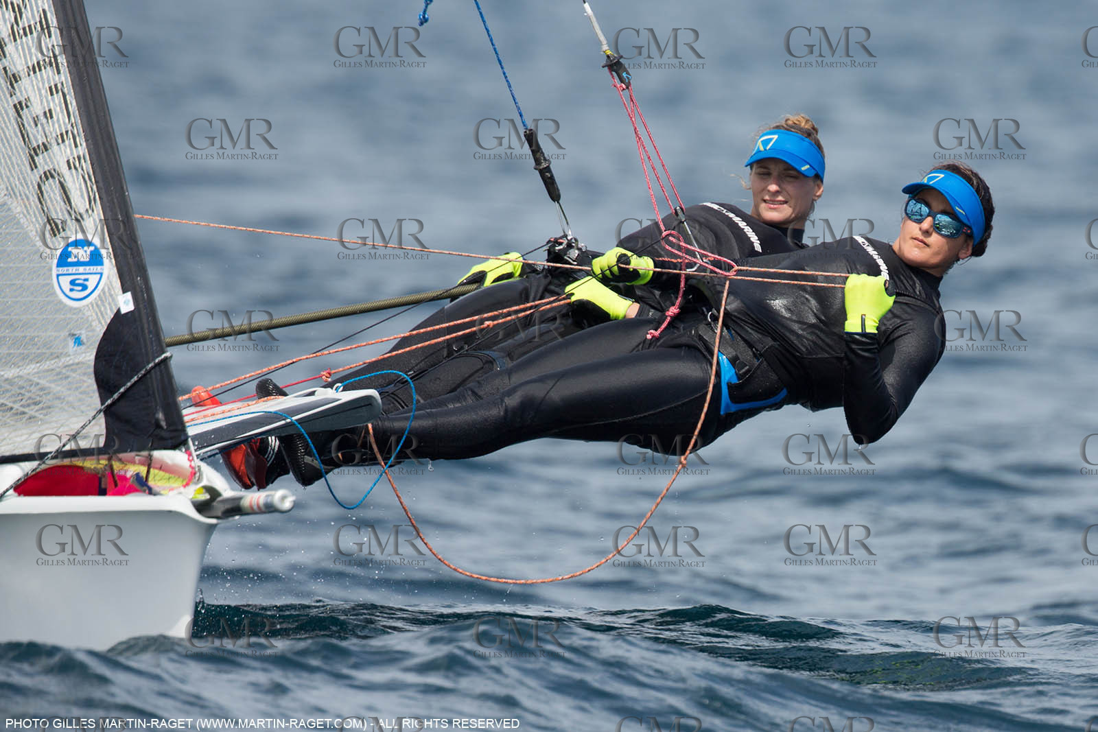 Marseille, (FRA,13), 2016 Rio Olympic Games, Sailing, 49er FX, Steyaert Sarah   Compan Aude (FRA)