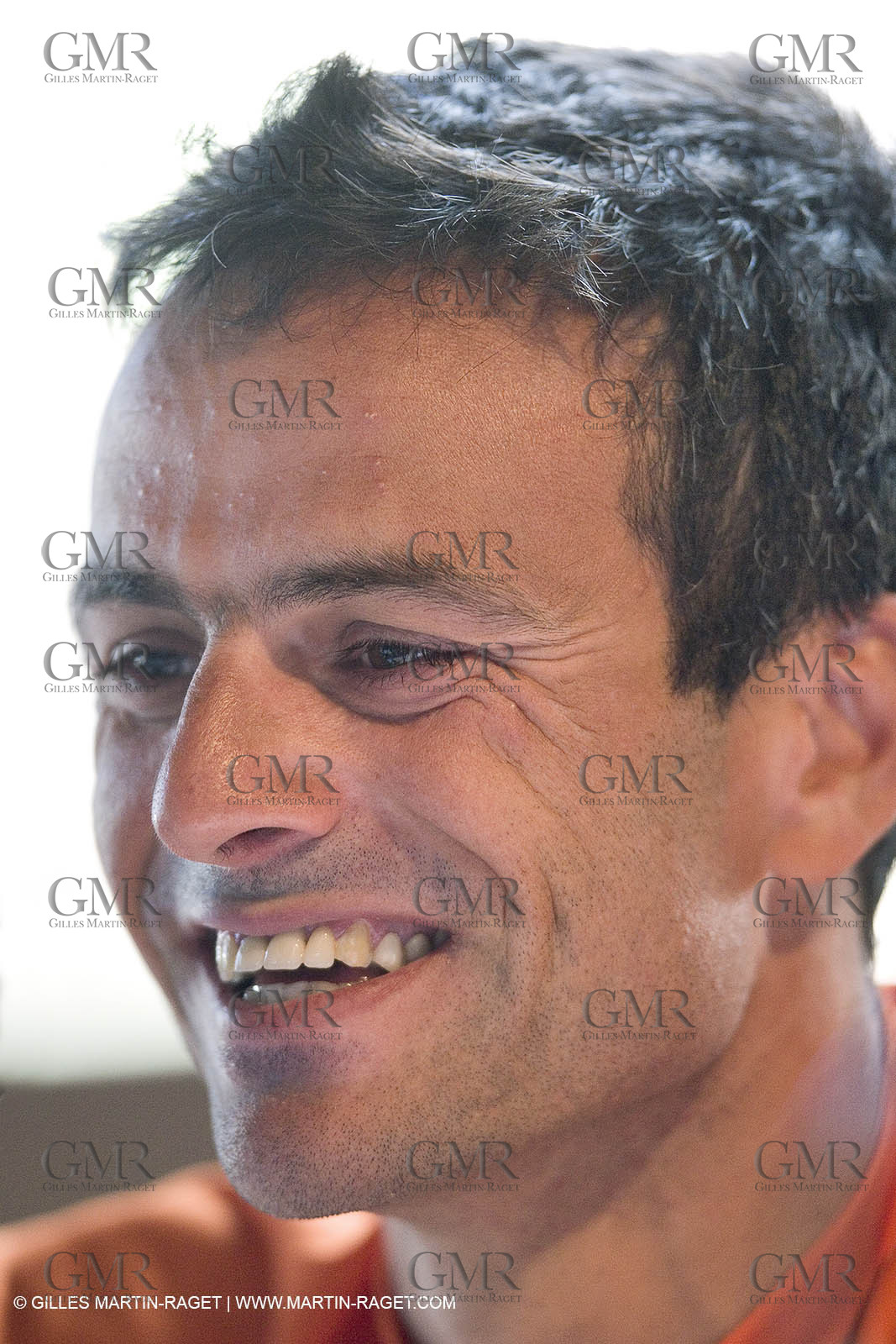 06 11 2006 - Pointe à Pitre Guadeloupe (FRA) - Arrivée Route du Rhum 2006 - Franck Cammas (Groupama)