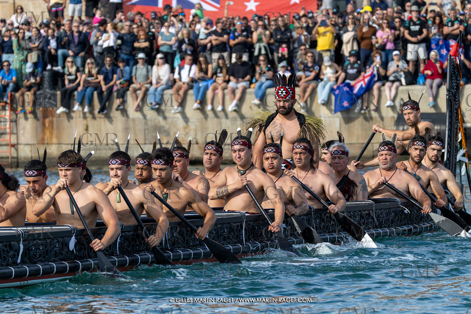 19 10 2024, Barcelona (ESP), Louis Vuitton 37th America's Cup, Final Match, Race Day 6, Dock out
