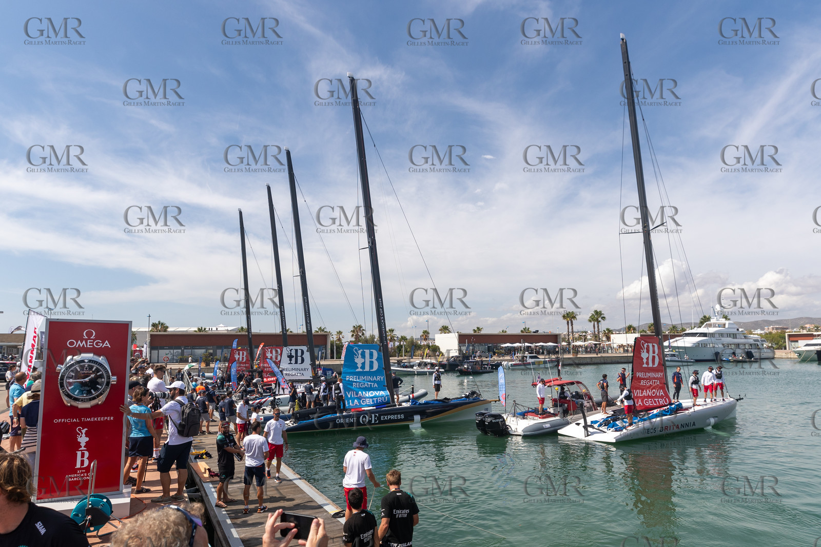 16 09 2023, Vilanova i La Geltru (ESP), 37th America's Cup, 1st Preliminary Regatta, Race Day 2