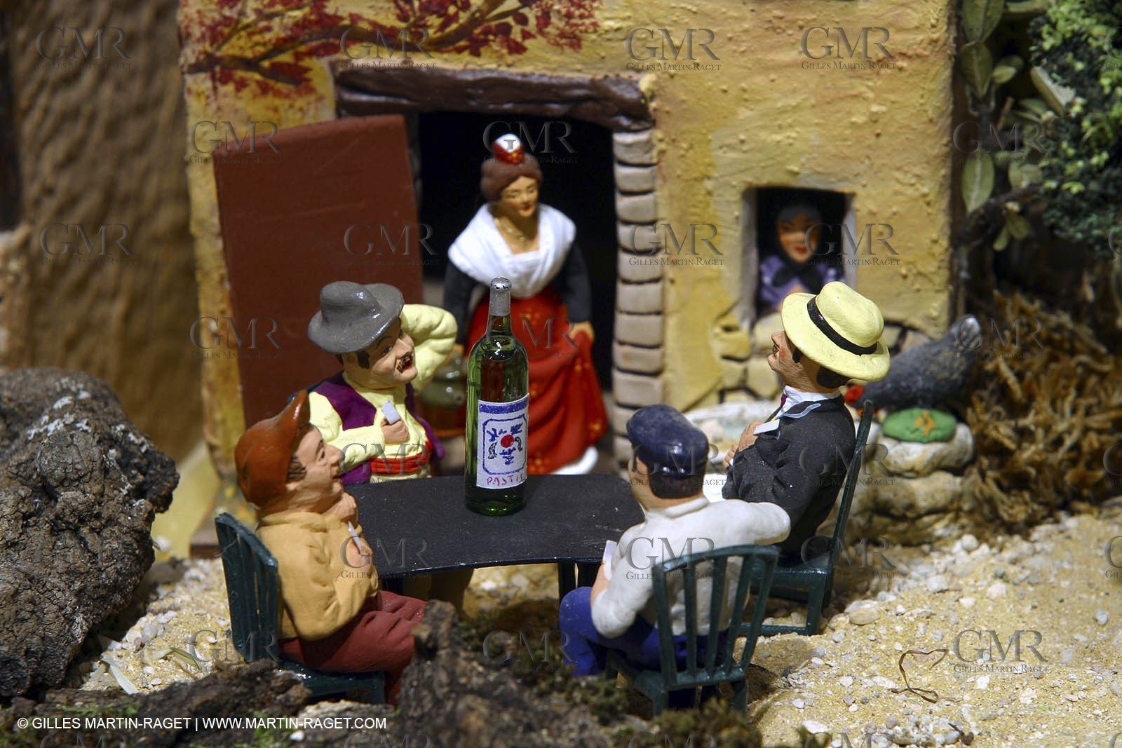 Great crib from les Saintes Maries de la mer (FRA, 13) for Christmas, December 2010