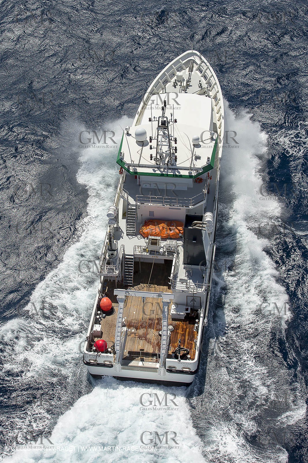 Al Azizi -  H2X boatyard - Oceanographjic research ship - Sea trials off La Ciotat (FRA,13) - 29 07 2014