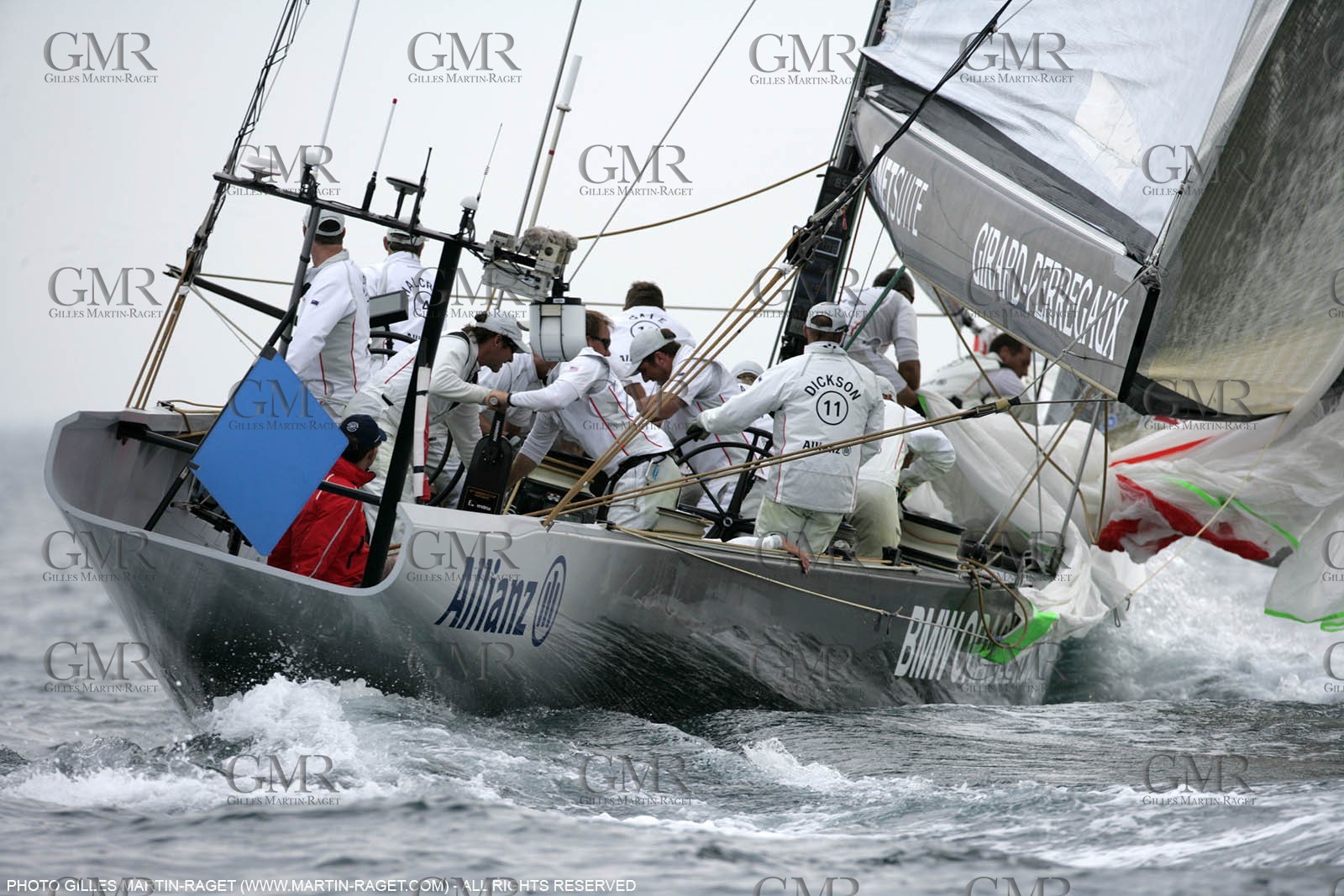 25 04 2007-Valencia (Spain)- 32nd America's Cup - Louis Vuitton Cup - RR1 - Day 10 - BMW ORACLE Racing