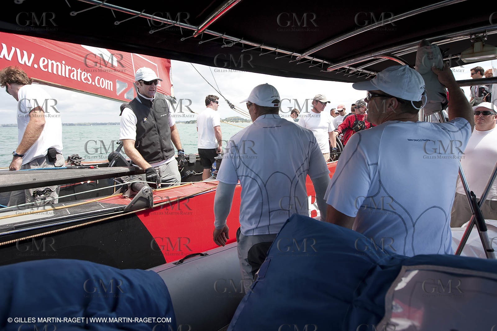 29 01 2009 - Auckland (NZL) -  Louis Vuitton Pacific Series - BMW ORACLE Racing - Training