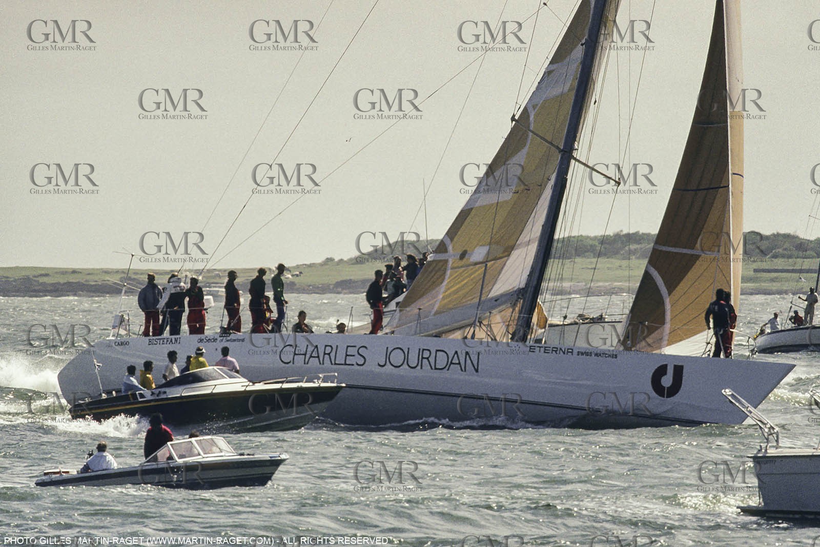 AUckland, (NZ, Whitbread Round The World Race 1989-1990 - Charles Jourdan