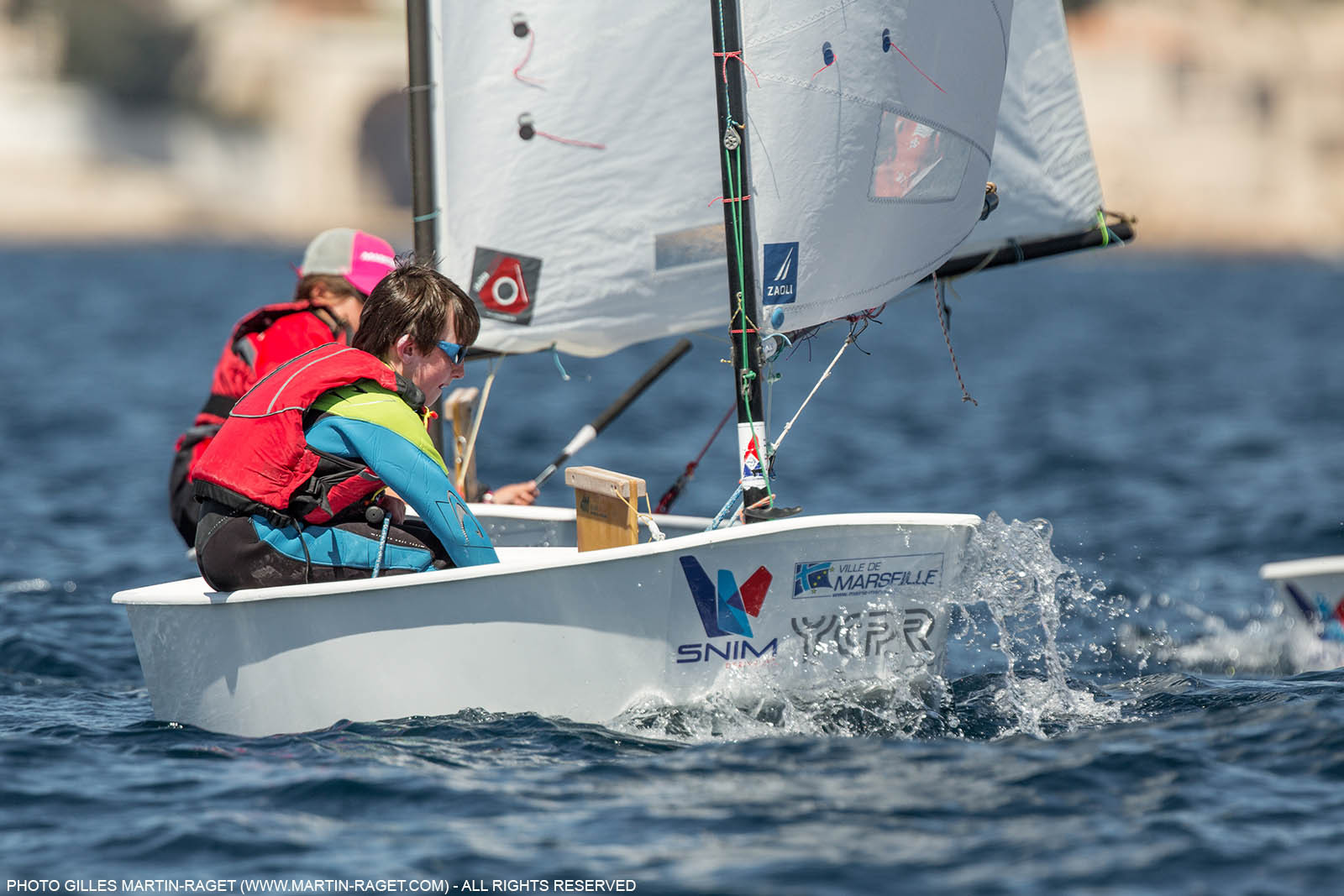 14 04 2016, Marseille (FRA,13), SNIM Dériveurs, Coupe Internationale de Printemps Optimist, Day 4