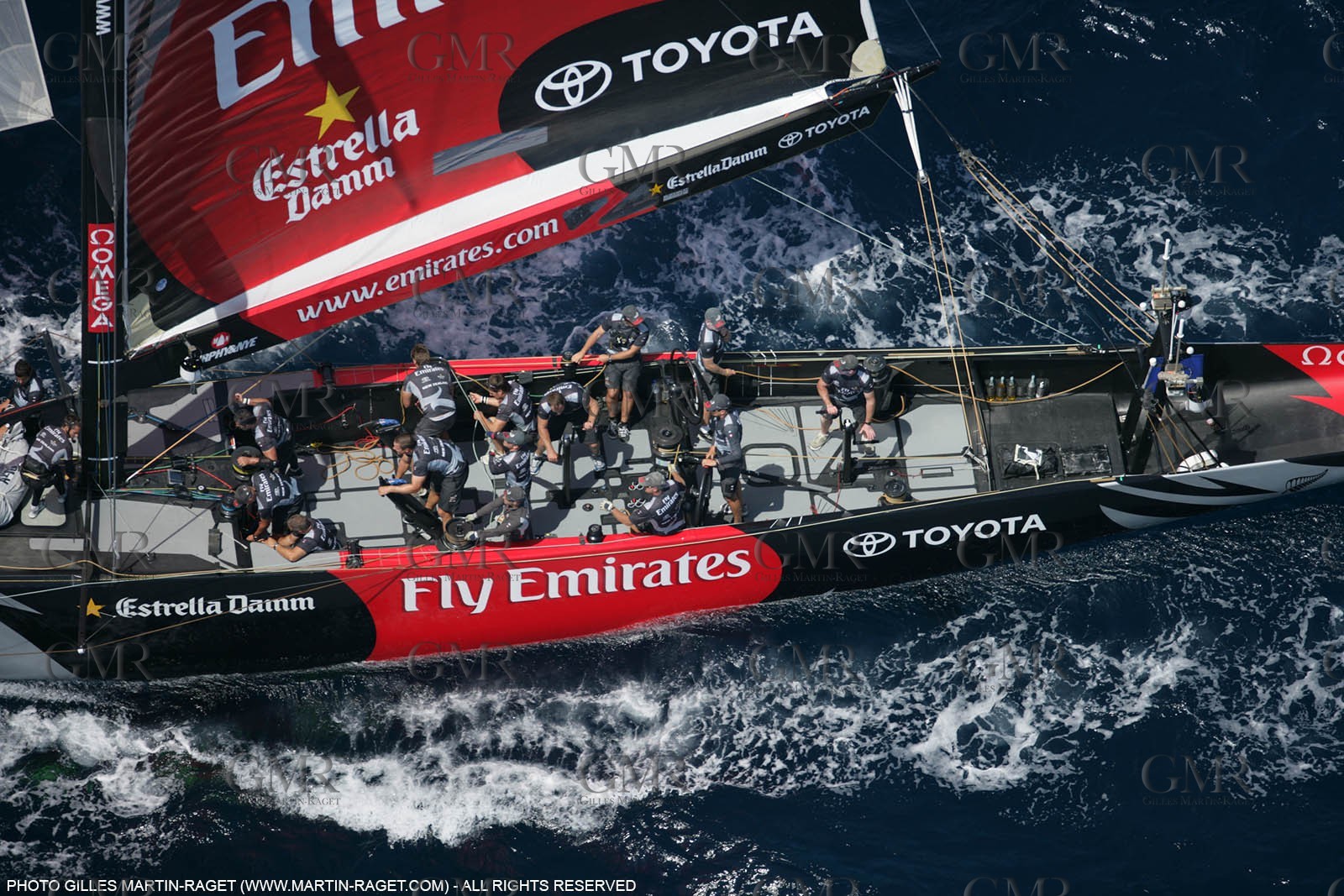 2' 06 2007-Valencia (Spain)- 32nd America's Cup - Final Match - Day 2