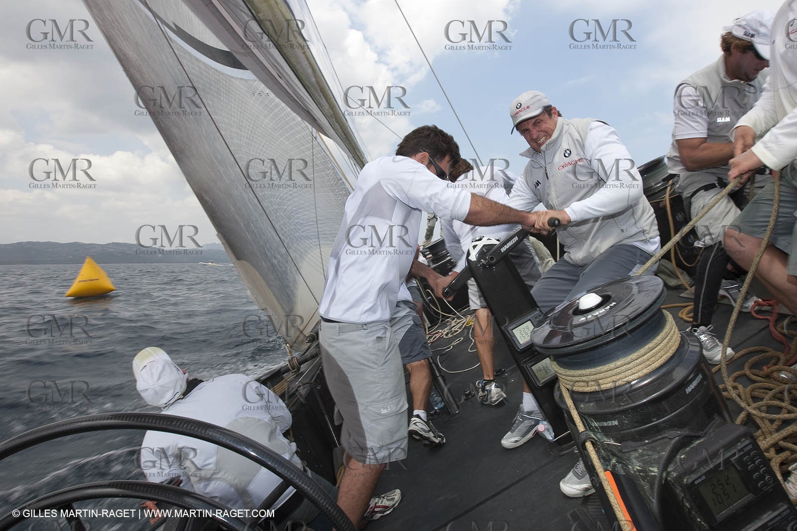 19 05 2010 - La Maddalena (ITA, Sardinia) Louis Vuitton Trophy - BMW ORACLE Racing - Training