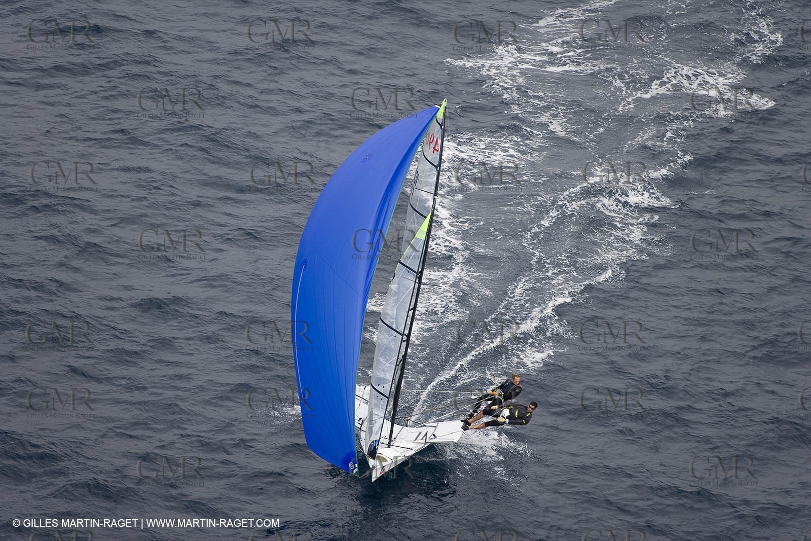 26 04 2007 - 2007 Semaine Olympique Française - Hyères (South of France) - Day 5 - Team France - 49er - Dyen-Rocherieux