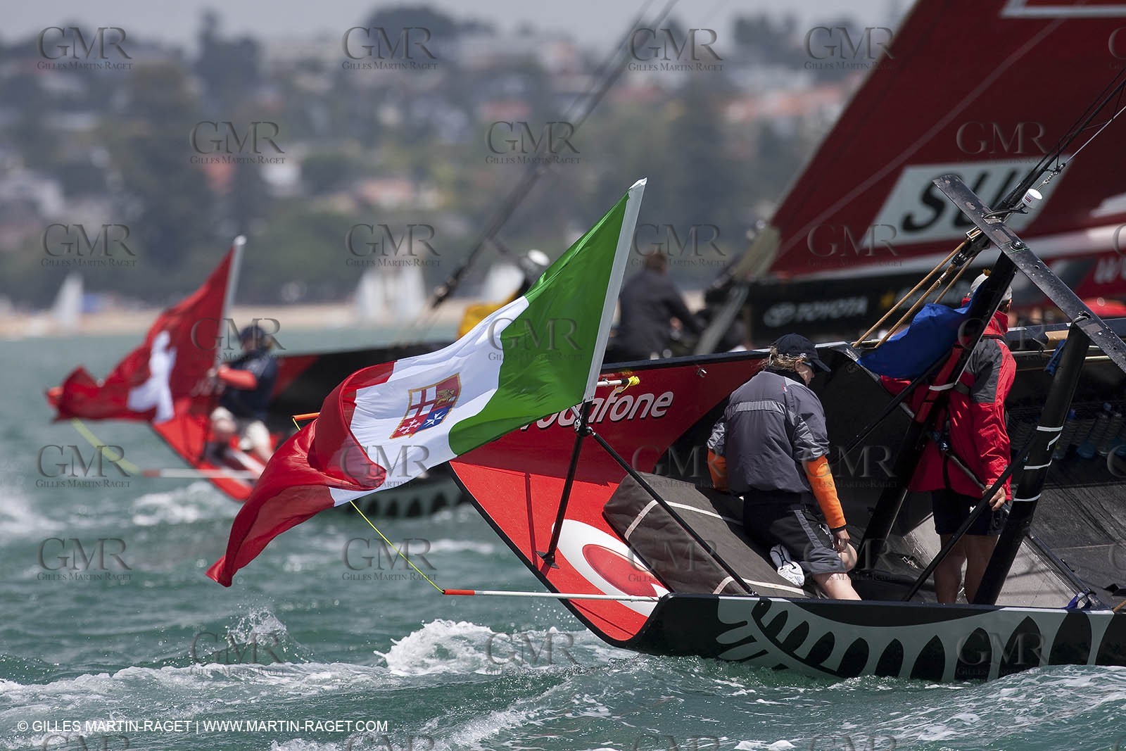 31 01 2009 - Auckland (NZL) -  Louis Vuitton Pacific Series -  Racing Day 2