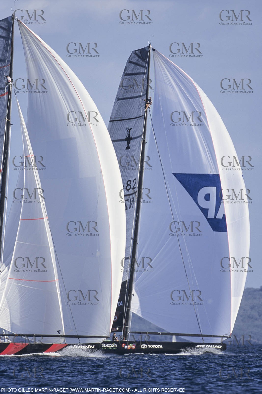 Courses à la voile, Coupe de l'America 2003, America's Cup 2003, Auckland (NZL), Alinghi