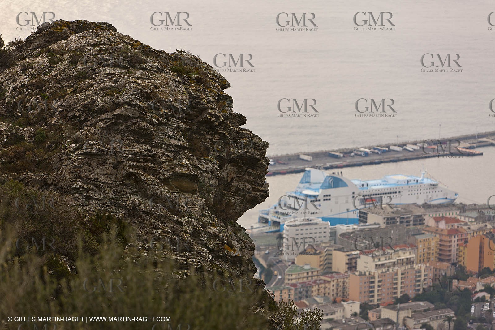 31-01-12   Marseille (FRA,13) Bastia (FRA,Corse) Croisière inaugurale et baptême du Ferry PIANA de La Meridionale