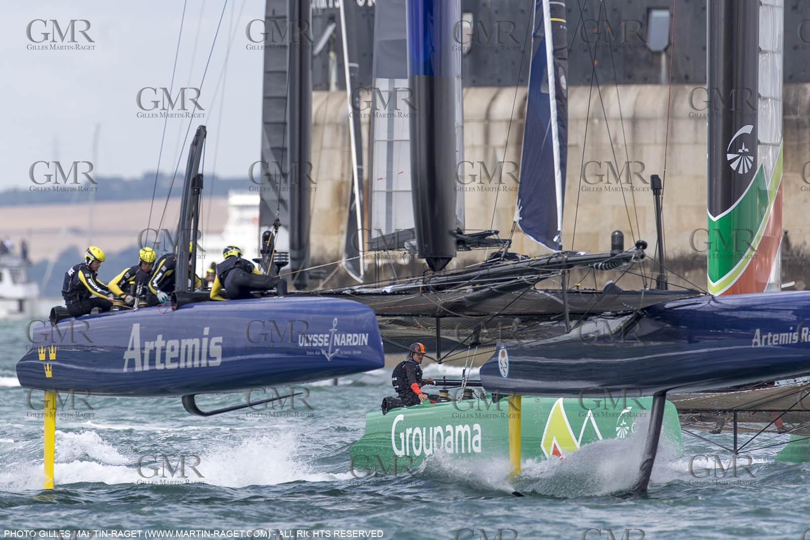 25 07 2015, Portsmouth (GBR), 35th America's Cup, Louis Vuitton America's Cup World Series Portsmouth 2015, Race Day 1