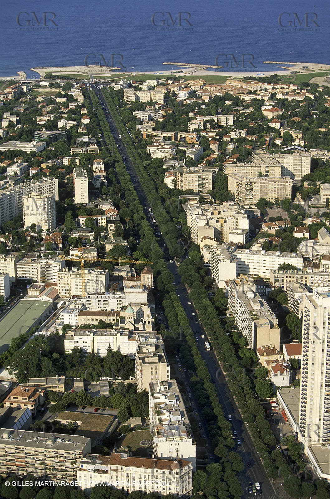 Bouches du Rhône, Marseille, (FRA,13) - Marseille from the sky