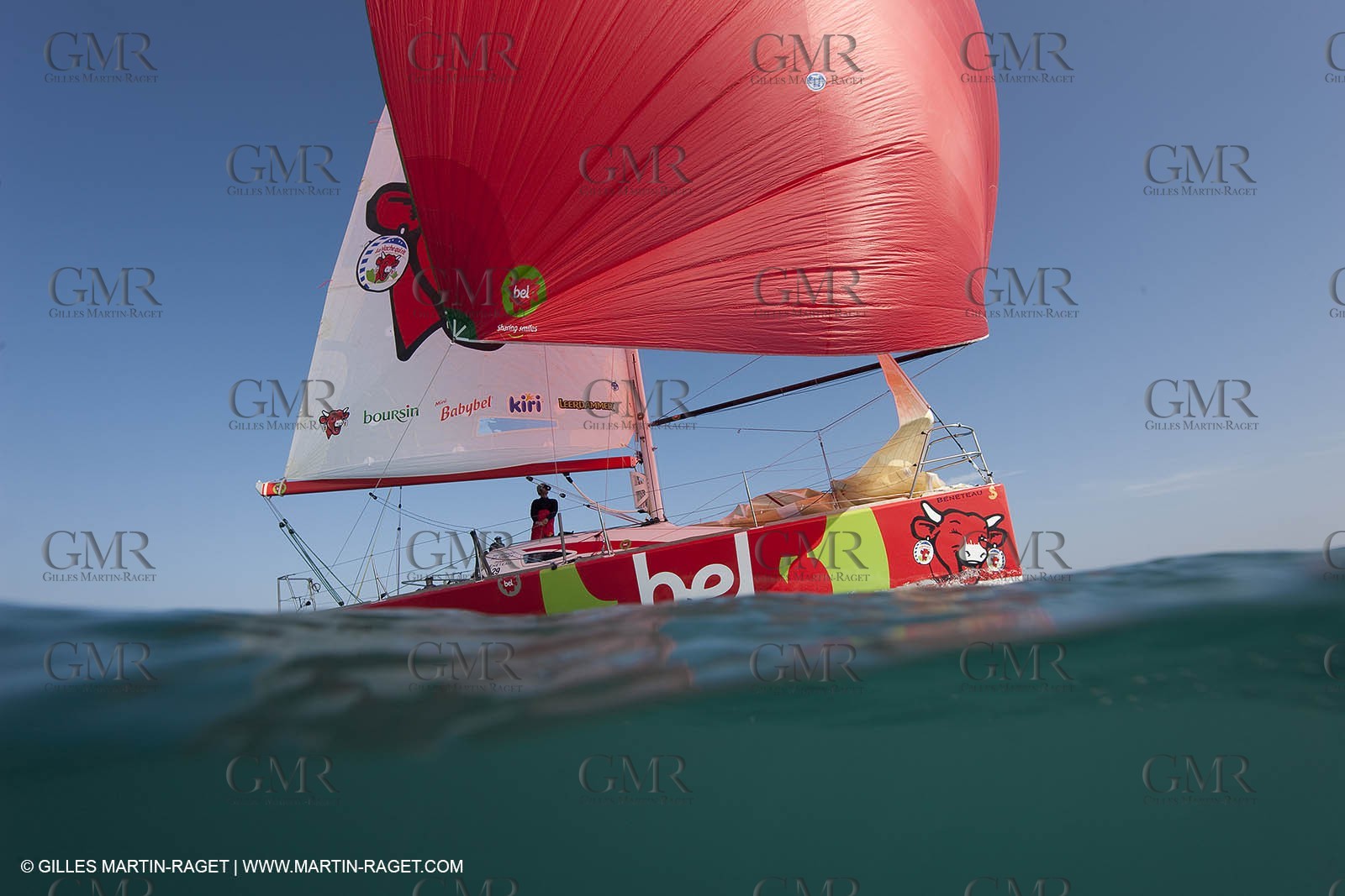 13 03 2010 -  La Grande Motte   Port Camargue (FRA) - Groupe Bel - Kito de Pavant   Sebastien Audigane training for Transat AG2R