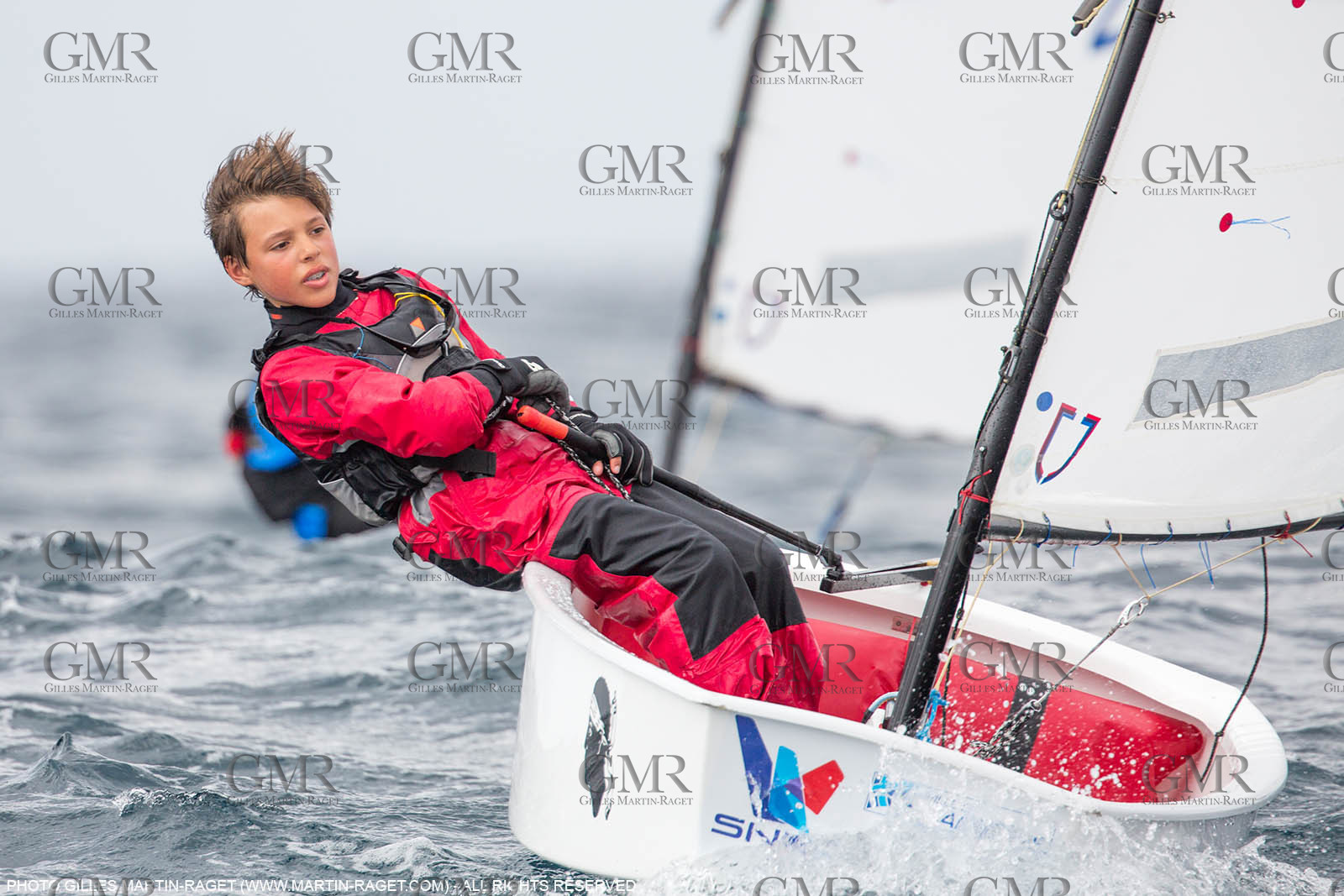 15 04 2016, Marseille (FRA,13), SNIM Dériveurs, Coupe Internationale de Printemps Optimist, Final Day