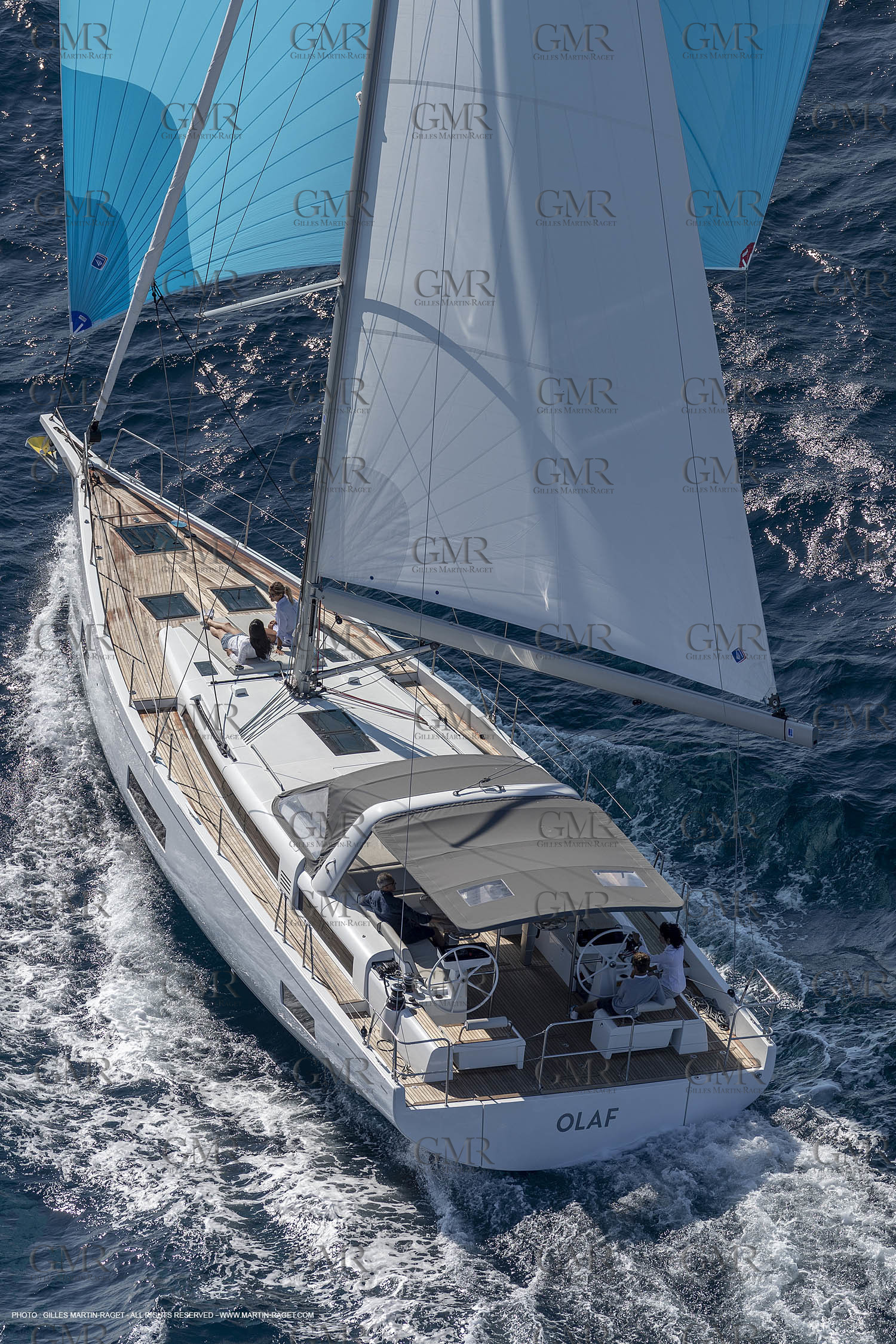 07 07 2020, Marseille (FRA,13) Beneteau Oceanis Yacht 54