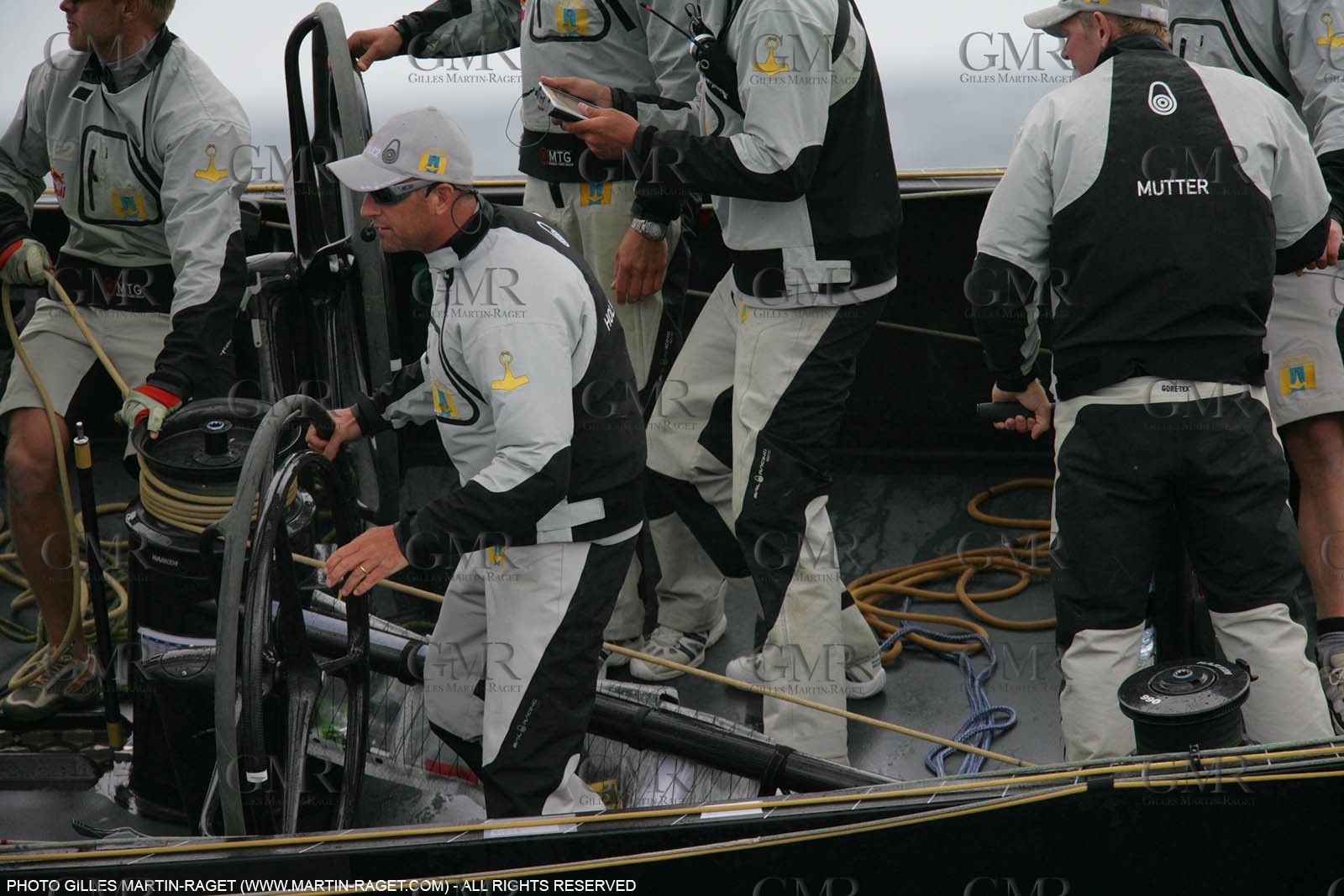 2 05 2007-Valencia (Spain)- 32nd America's Cup - Louis Vuitton Cup - RR2 - Day 4 - BMW ORACLE Racing