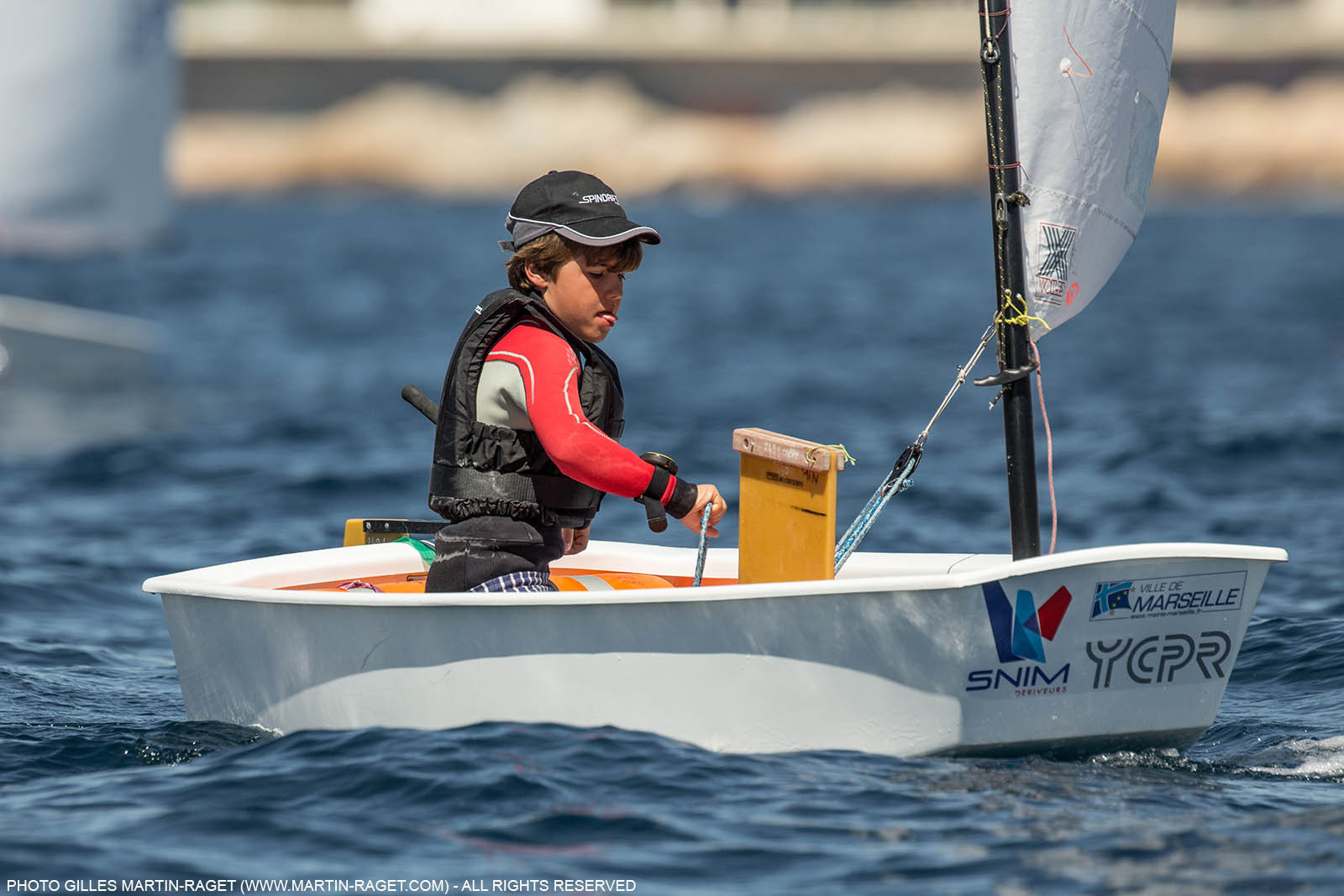 14 04 2016, Marseille (FRA,13), SNIM Dériveurs, Coupe Internationale de Printemps Optimist, Day 4