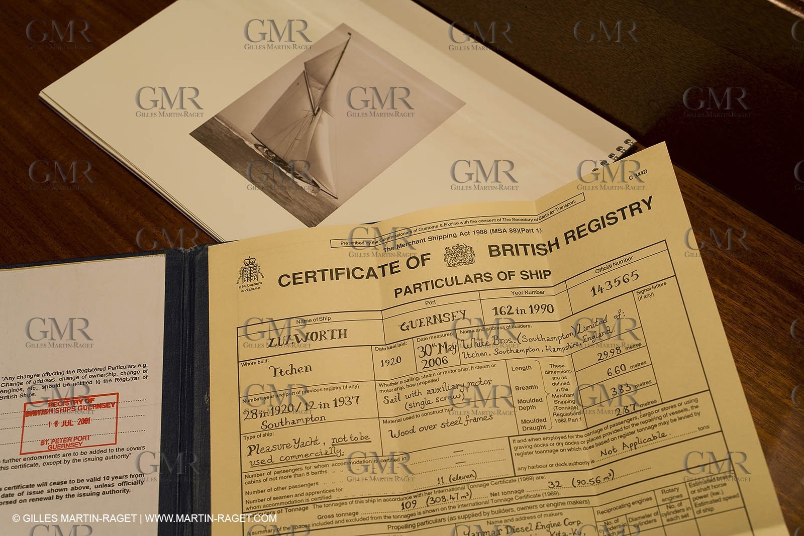 16 09 2006 - Vela d'epoca Imperia  - Lulworth