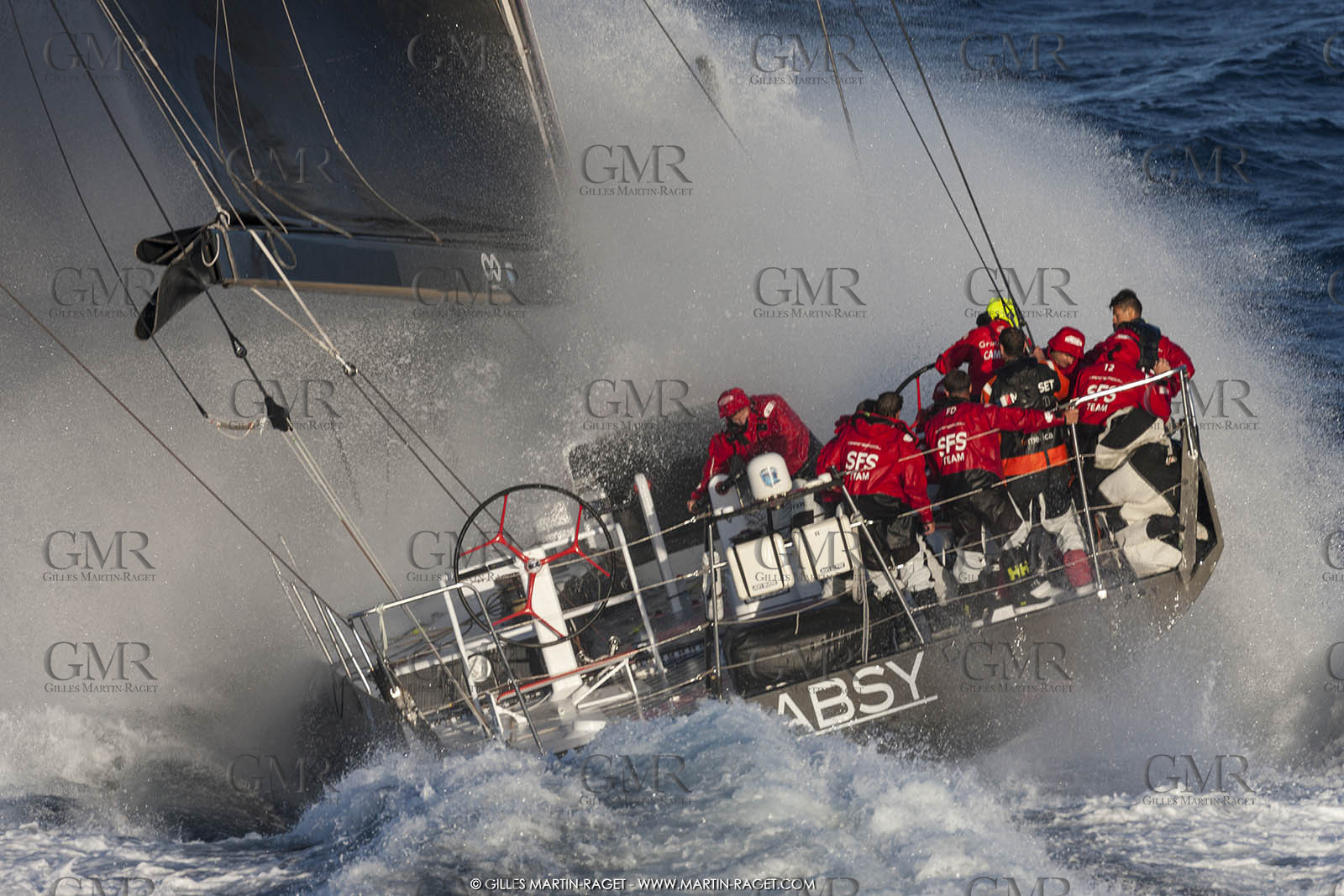 09 10 2017, Calvi (FRA,20), VOR 70 Babsy, Tentative de record autour de la Corse à la voile, skipper Franck Cammas